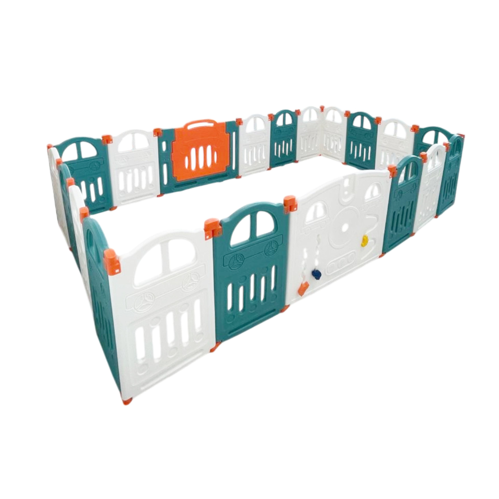 Foldable playpen
18 Simple Panel, 1 Game panel, 1 door