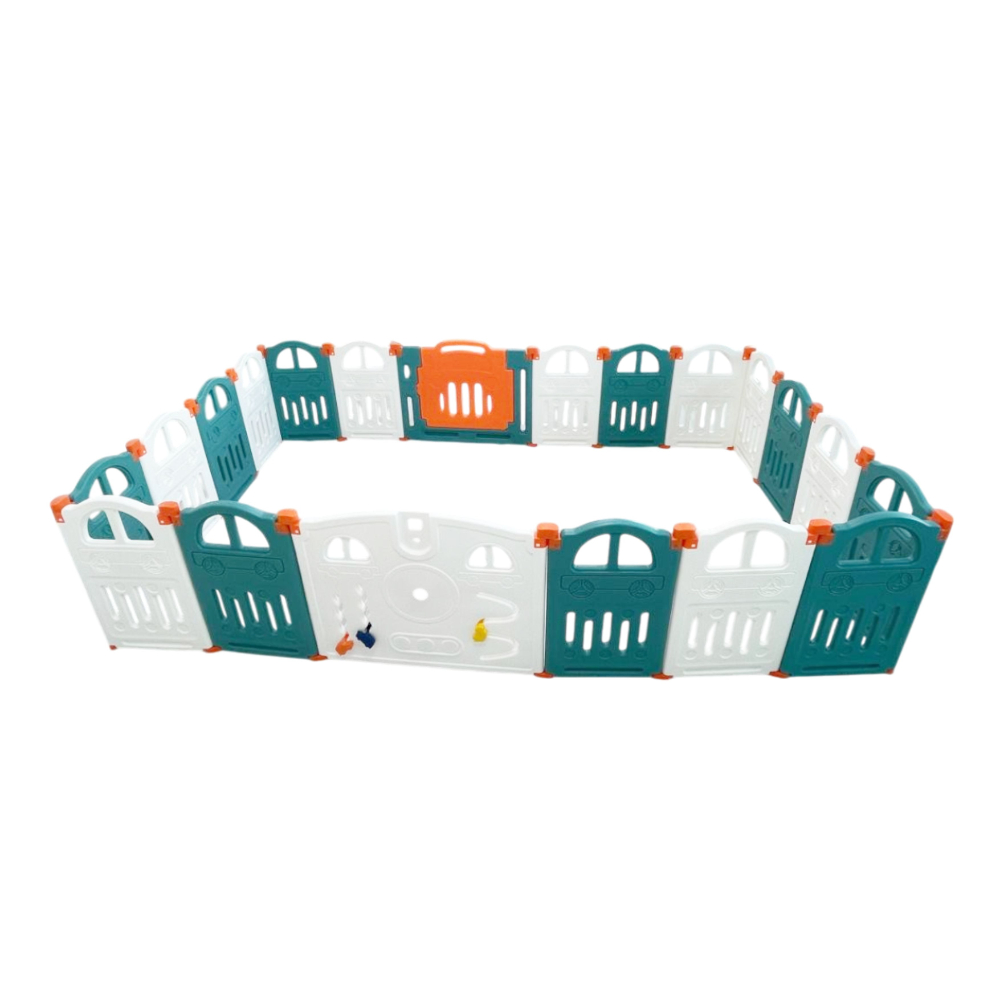 Foldable playpen
18 Simple Panel, 1 Game panel, 1 door