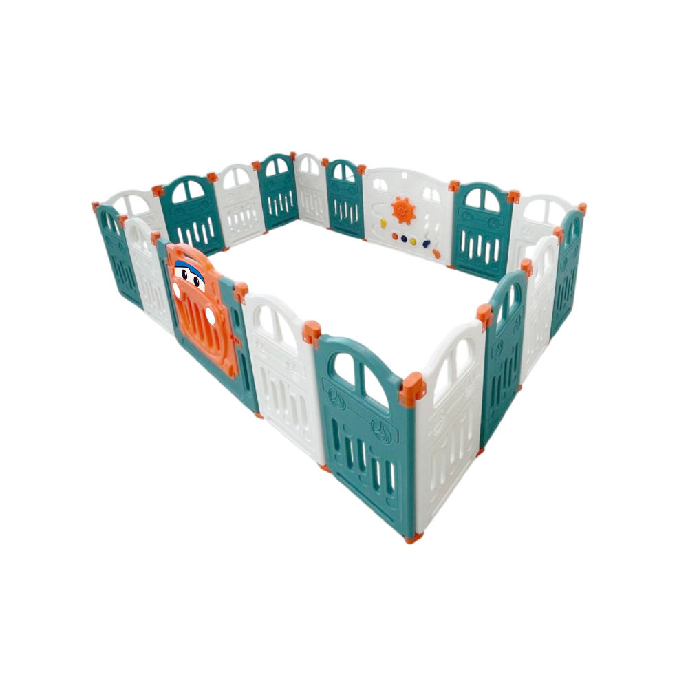 Foldable playpen
16 Simple Panel, 1 Game panel, 1 door