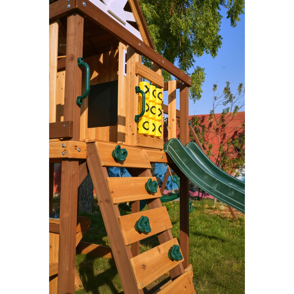 Dynamic Sports Arabian Ibex Wooden Swing Set
