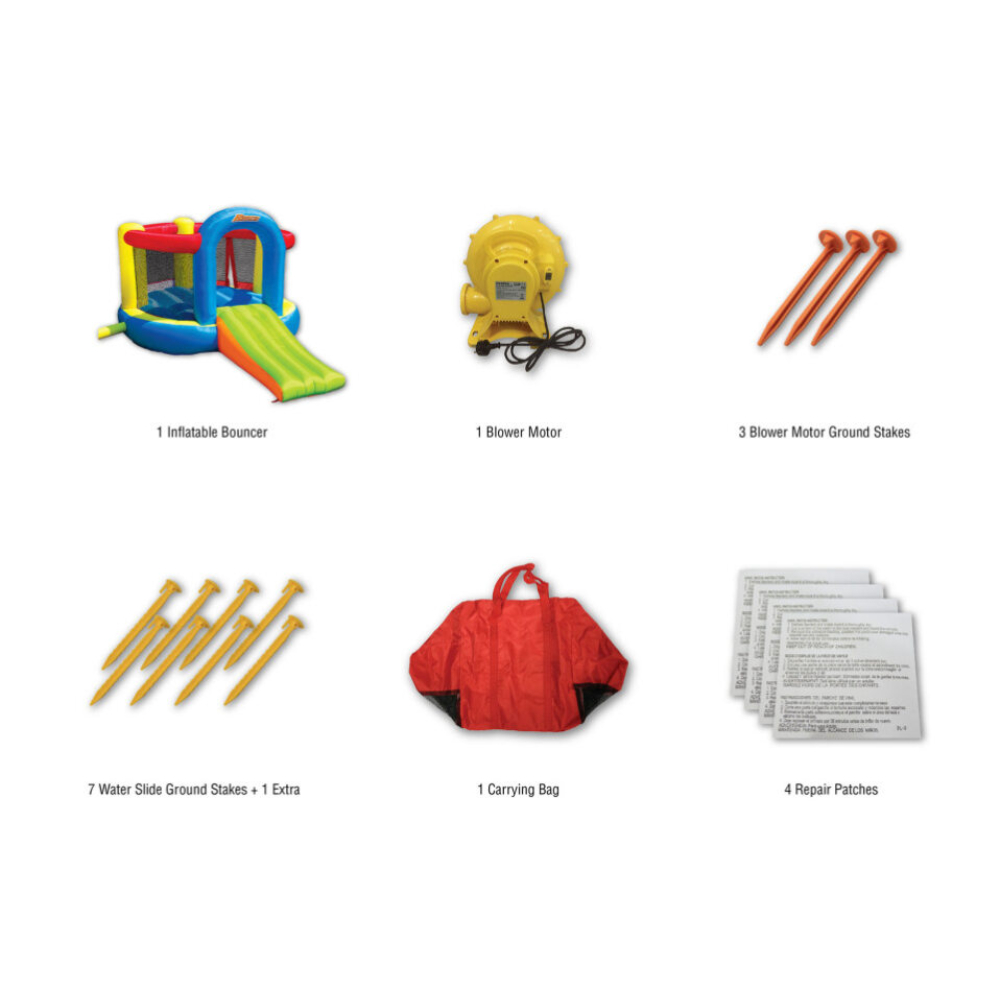 BZ JUMP & SLIDE BOUNCER