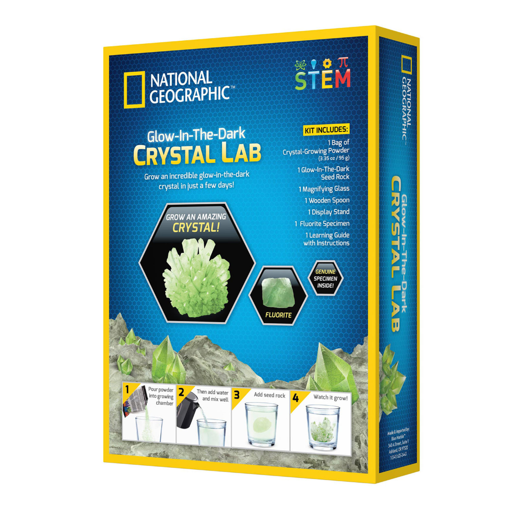 NG GLOW-IN-THE-DARK CRYSTAL LAB