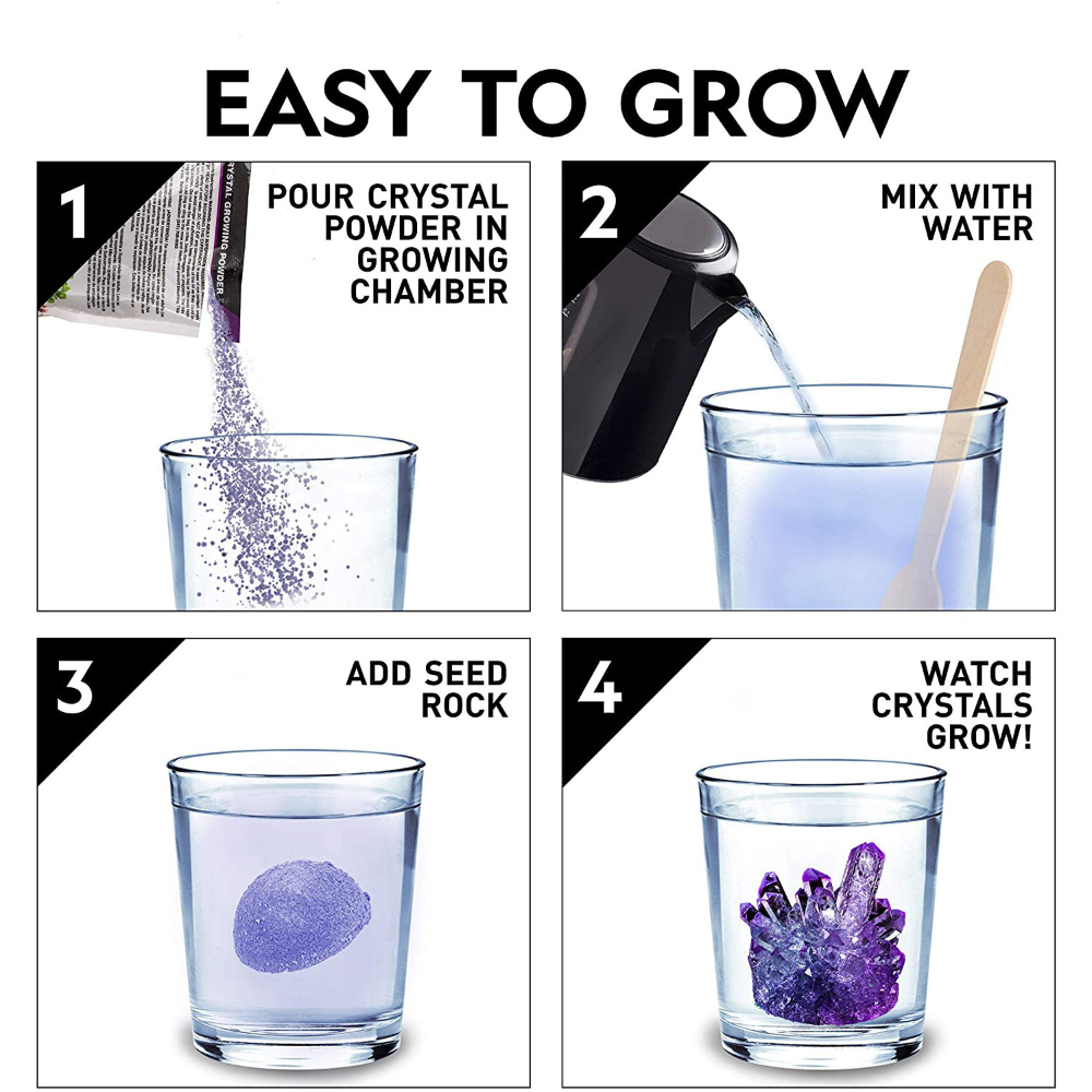 NG LIGHT UP CRYSTAL GROWING LAB