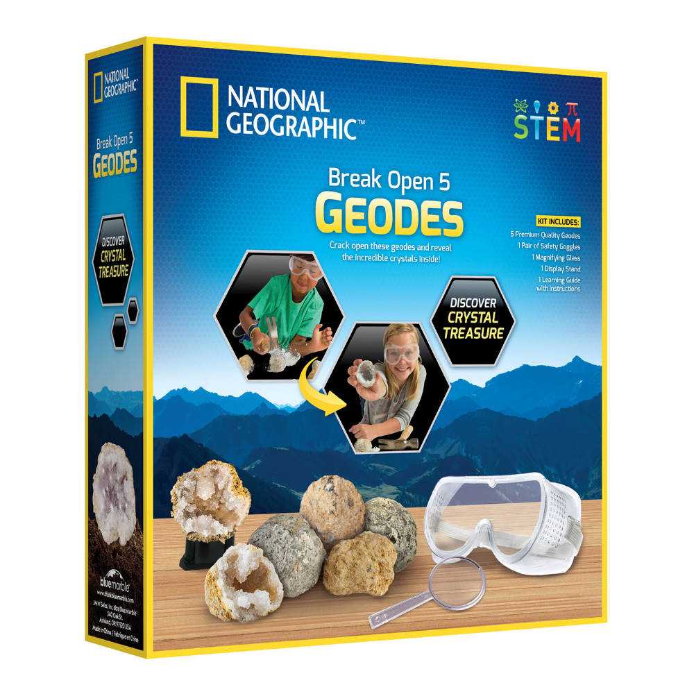 NG BREAK OPEN 5 GEODES KIT