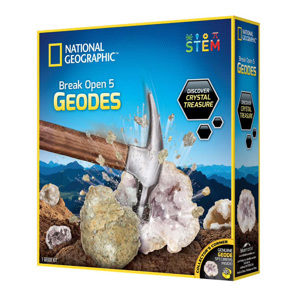NG BREAK OPEN 5 GEODES KIT