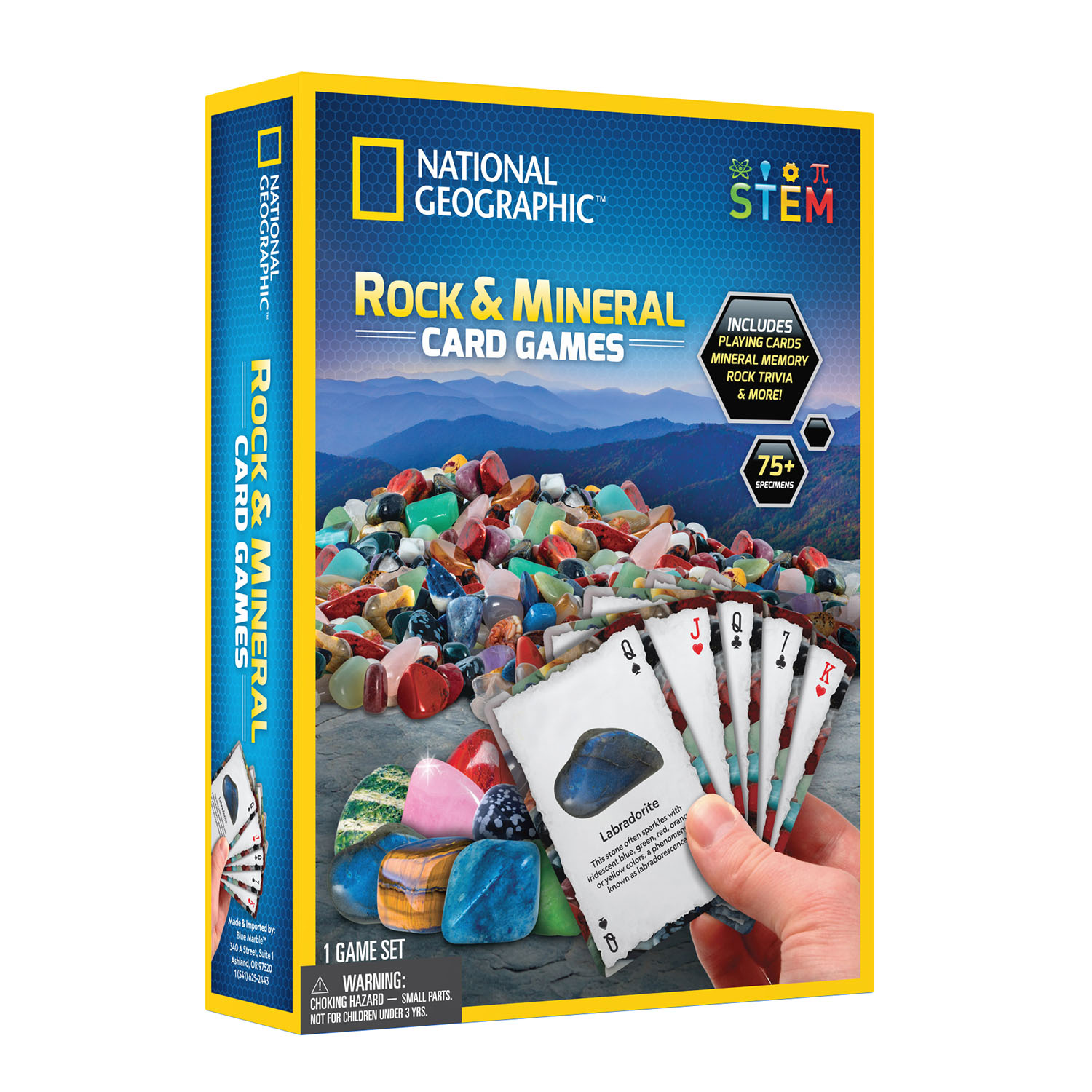 NG ROCK & MINERAL CARD GAMES