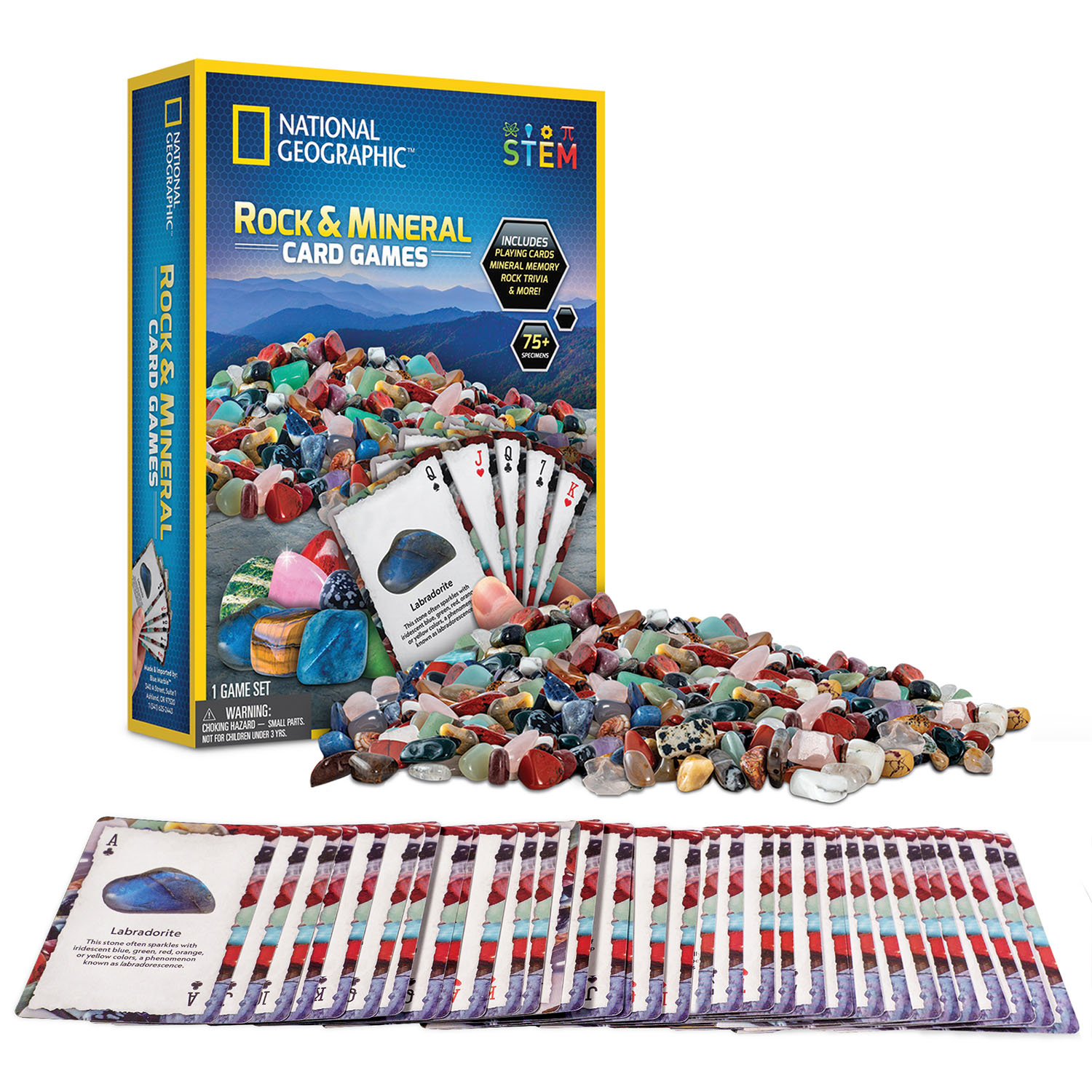 NG ROCK & MINERAL CARD GAMES