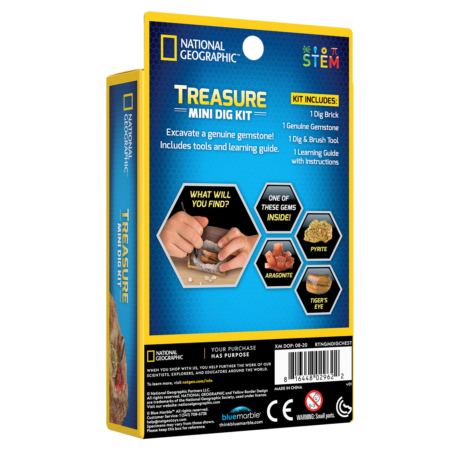 NG CARDED TREASURE MINI DIG KIT