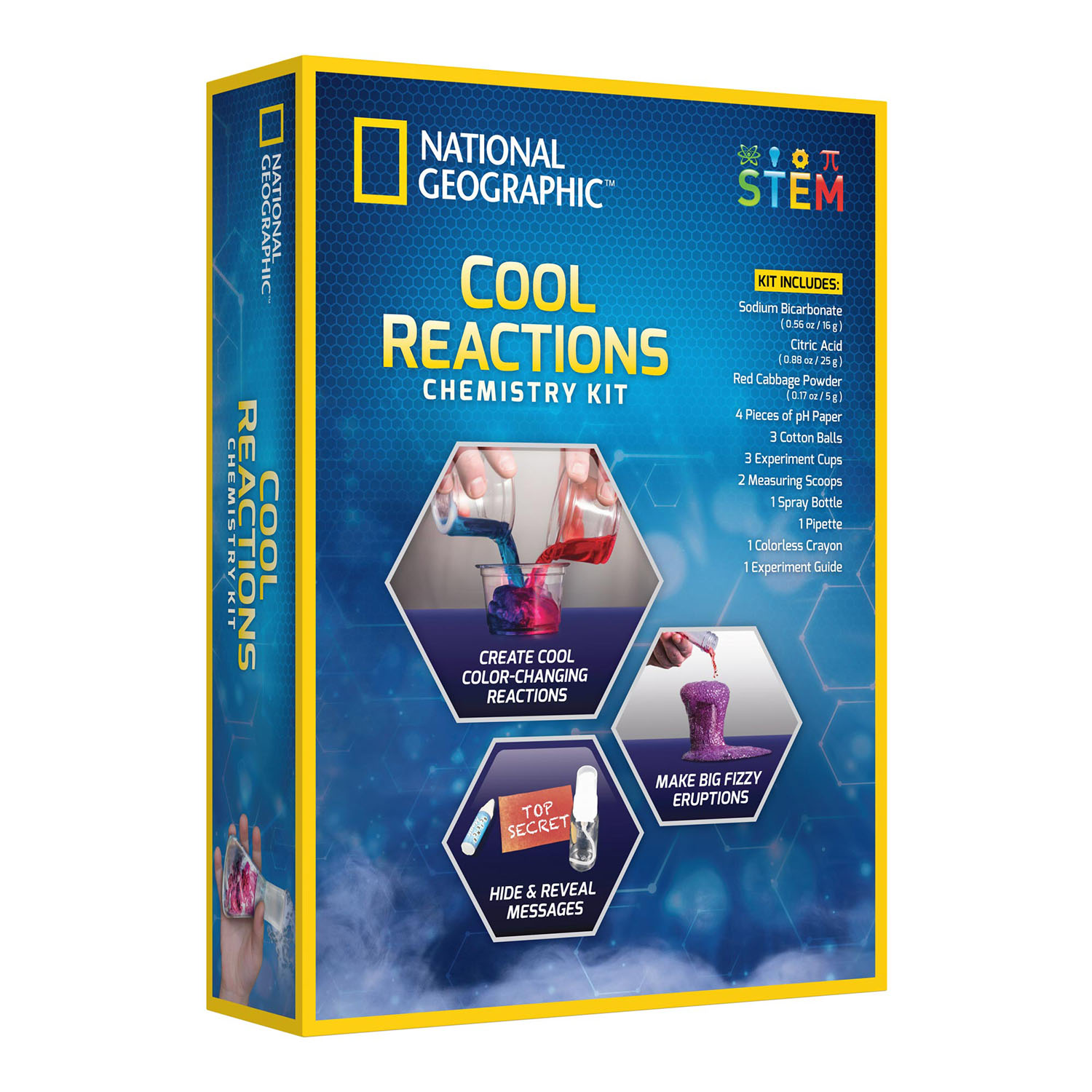NG COOL REACTIONS CHEMESTRY KIT