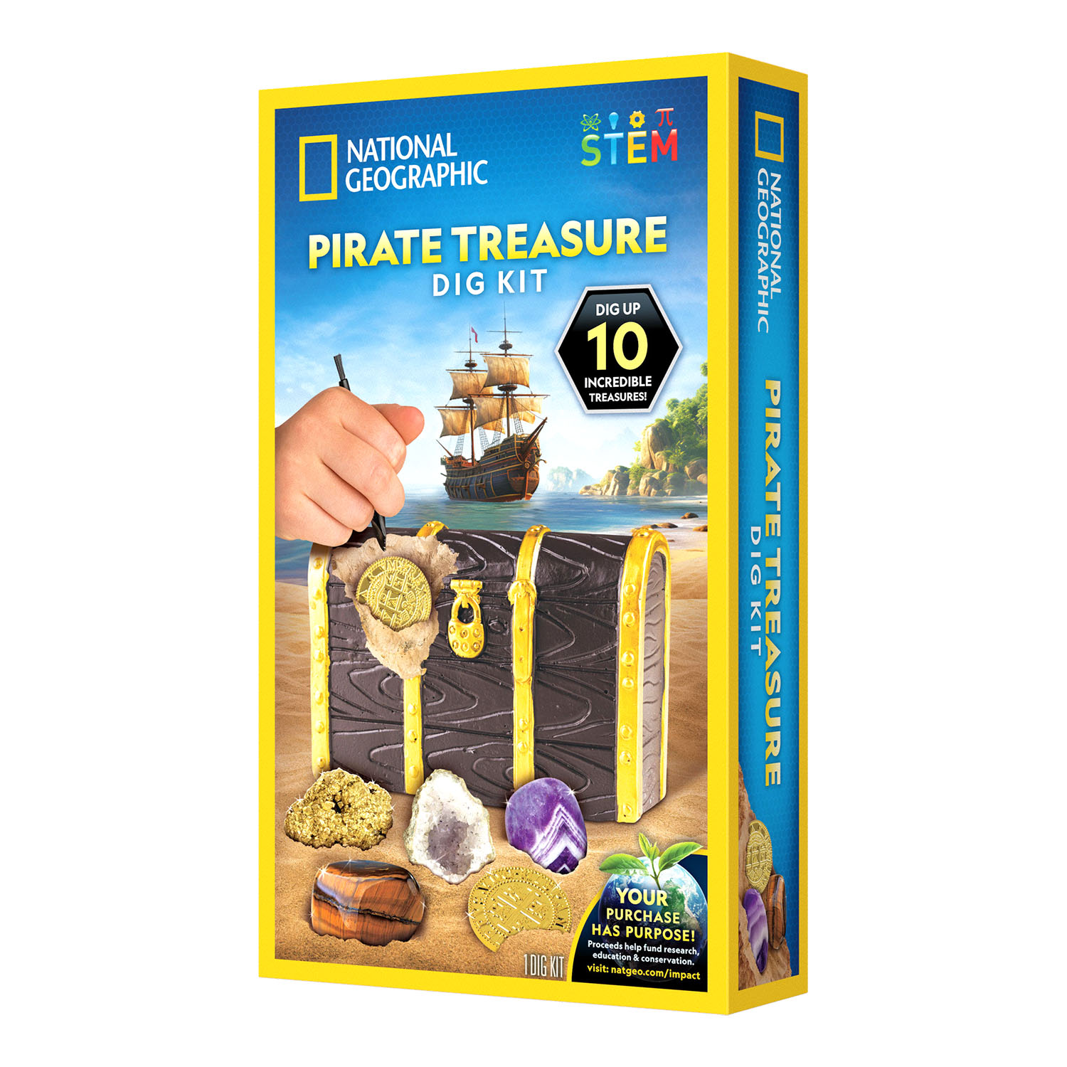 NG PIRATE TREASURE DIG KIT