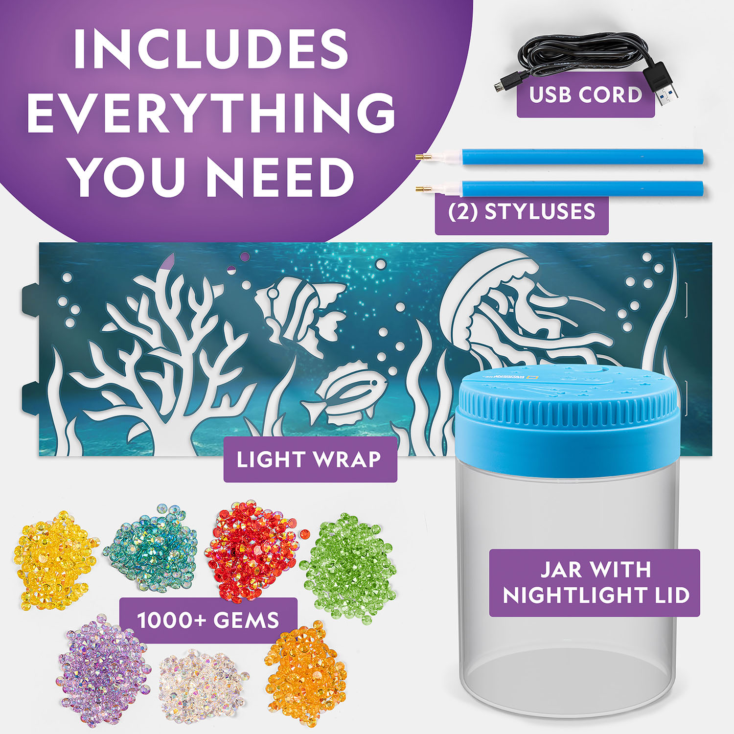 NG OCEAN NIGHT-LIGHT CRAFT KIT
