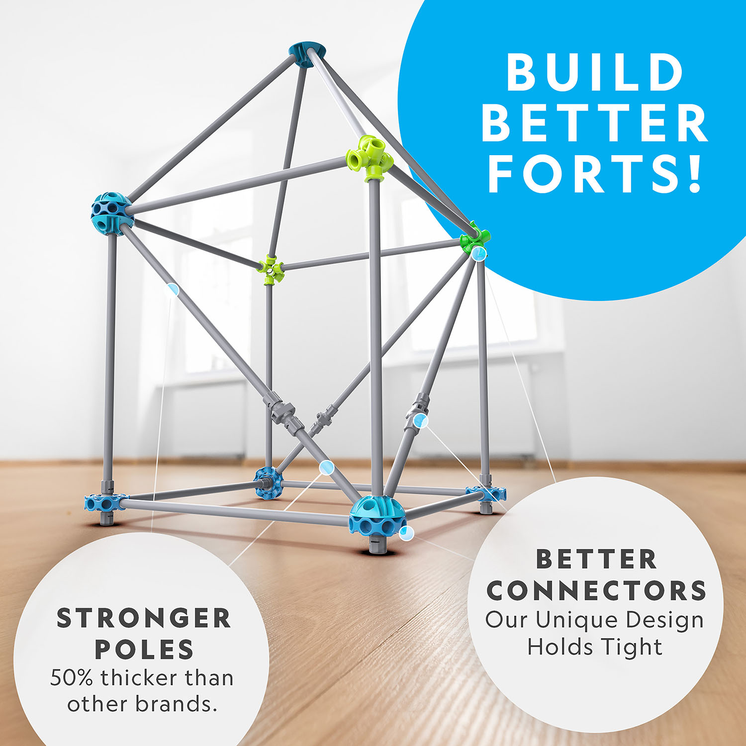NG EPIC FORTS BUILDING KIT 70 PCS