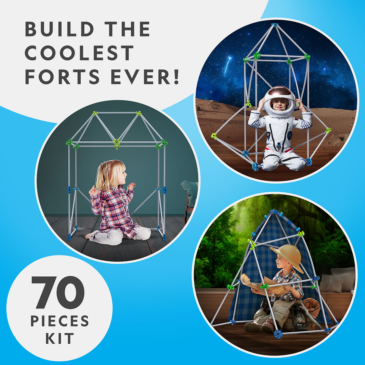 NG EPIC FORTS BUILDING KIT 70 PCS