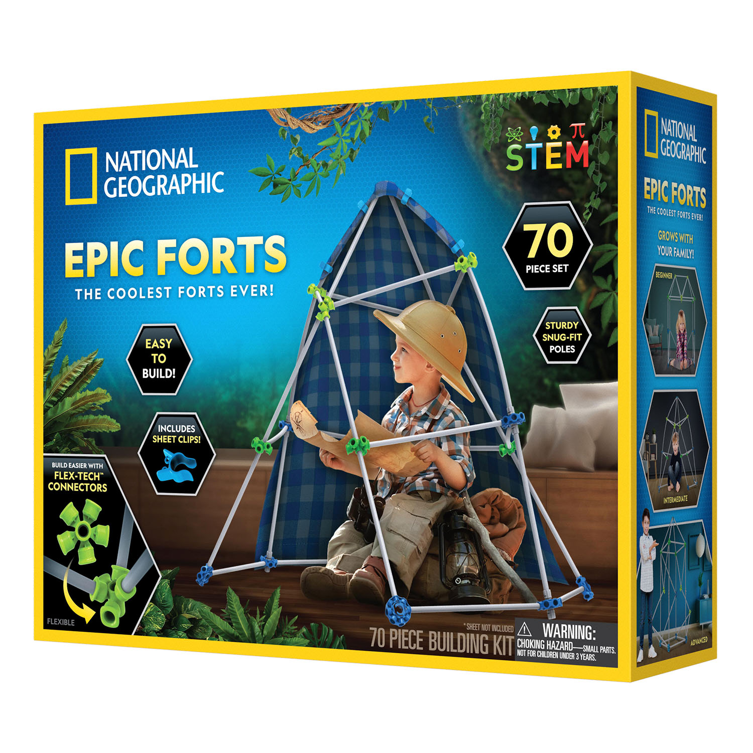 NG EPIC FORTS BUILDING KIT 70 PCS
