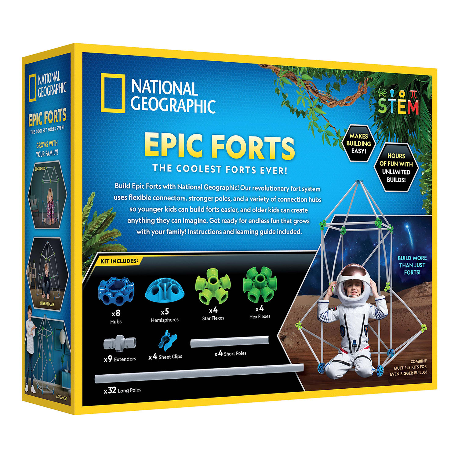 NG EPIC FORTS BUILDING KIT 70 PCS