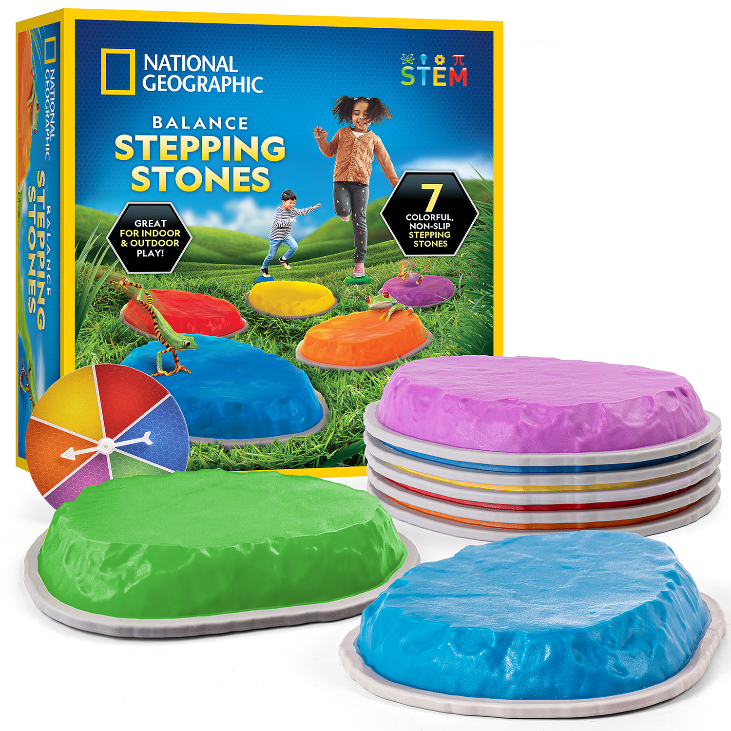 NG BALANCE STEPPING STONES -7 PCS