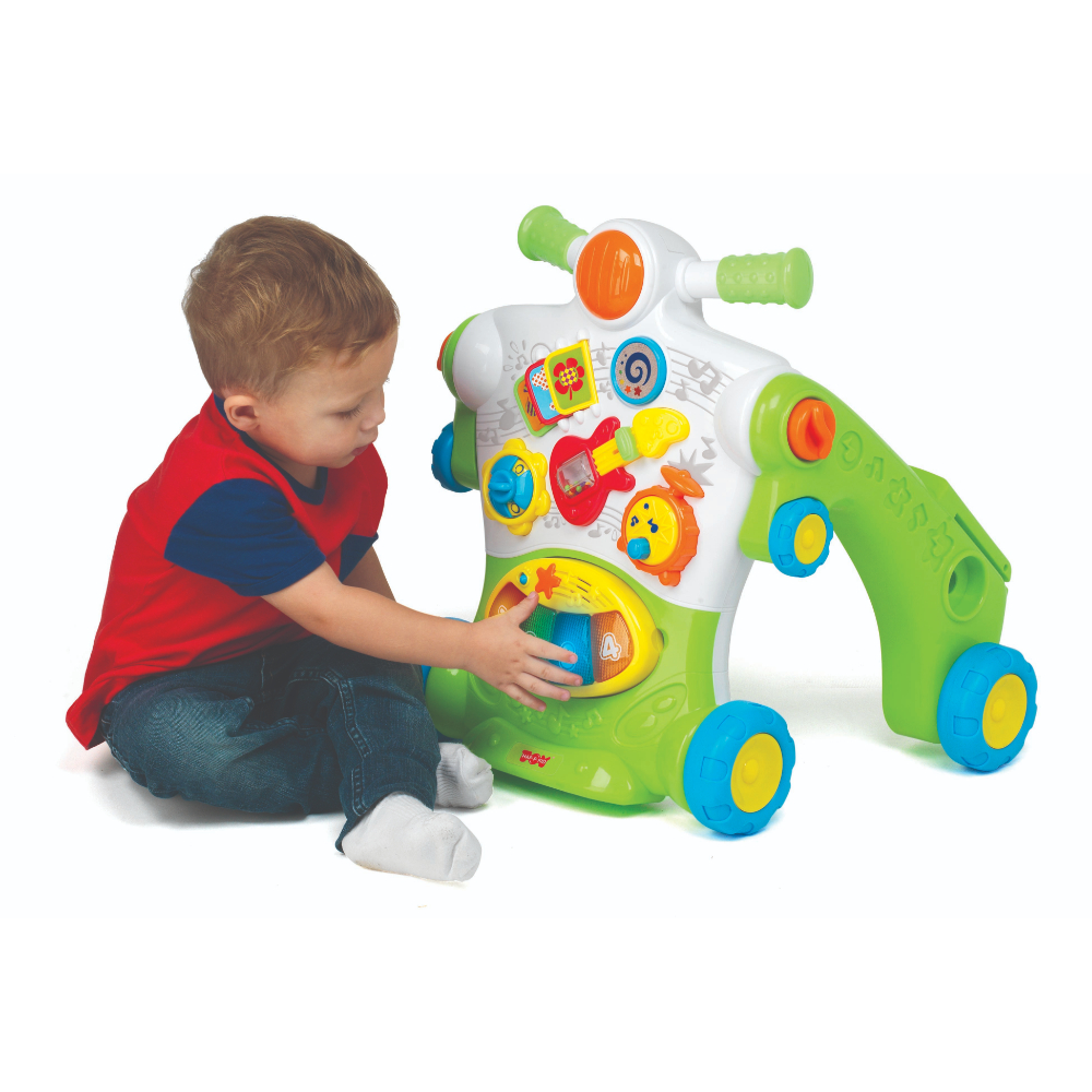 2-IN-1 MUSICAL RIDE ON WALKER 2-IN-1 MUSICAL RIDE ON WALKER