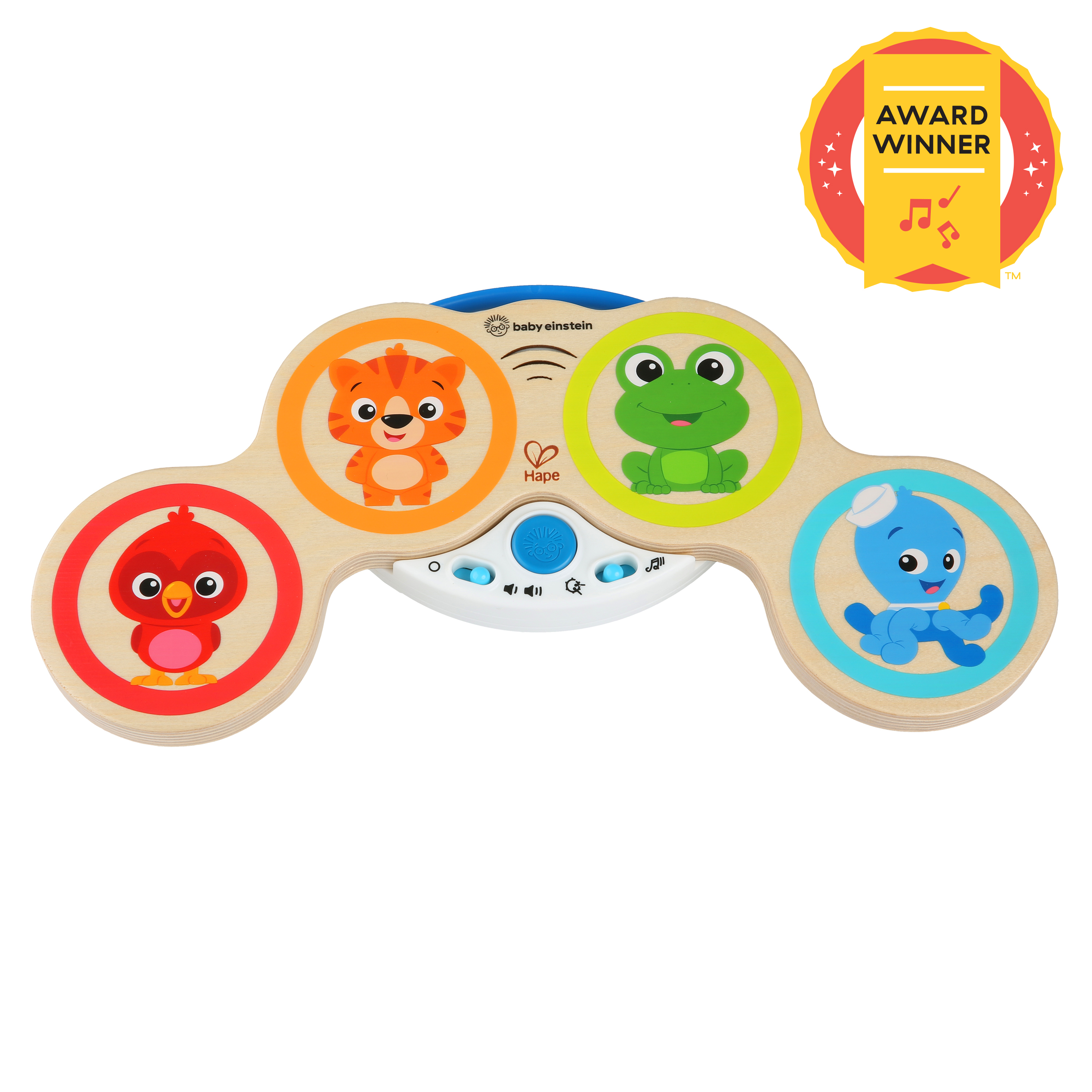 MAGIC TOUCH DRUMS WOODEN MUSICAL TOY