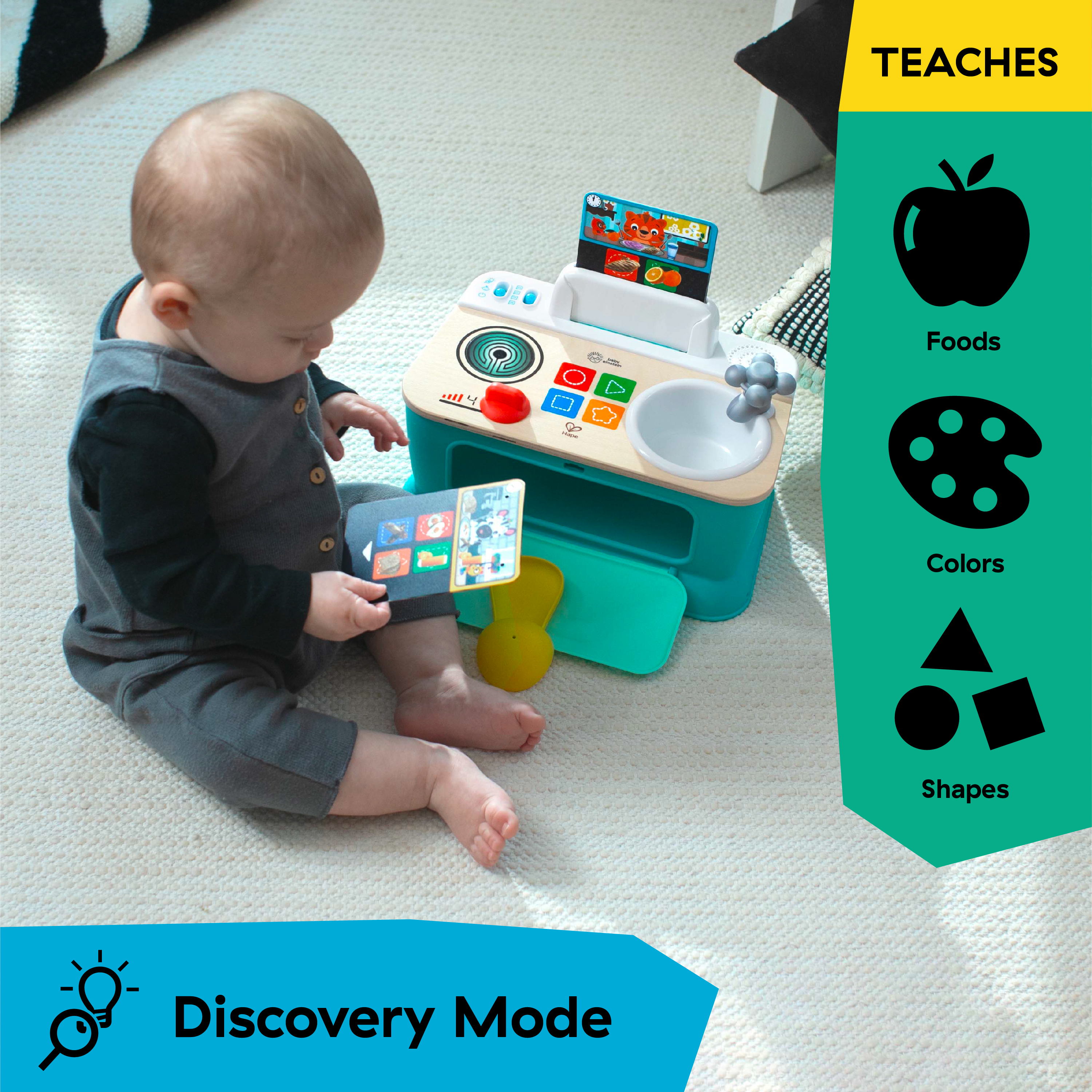BABY EINSTEIN MAGIC TOUCH KITCHEN PRETEND TO COOK TOY ( HAPE)