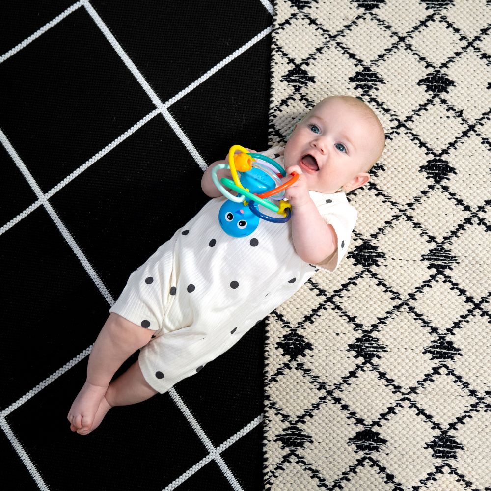 BABY EINSTEIN OPUS'S SHAKE & SOOTHE TEETHER TOY & RATTLE