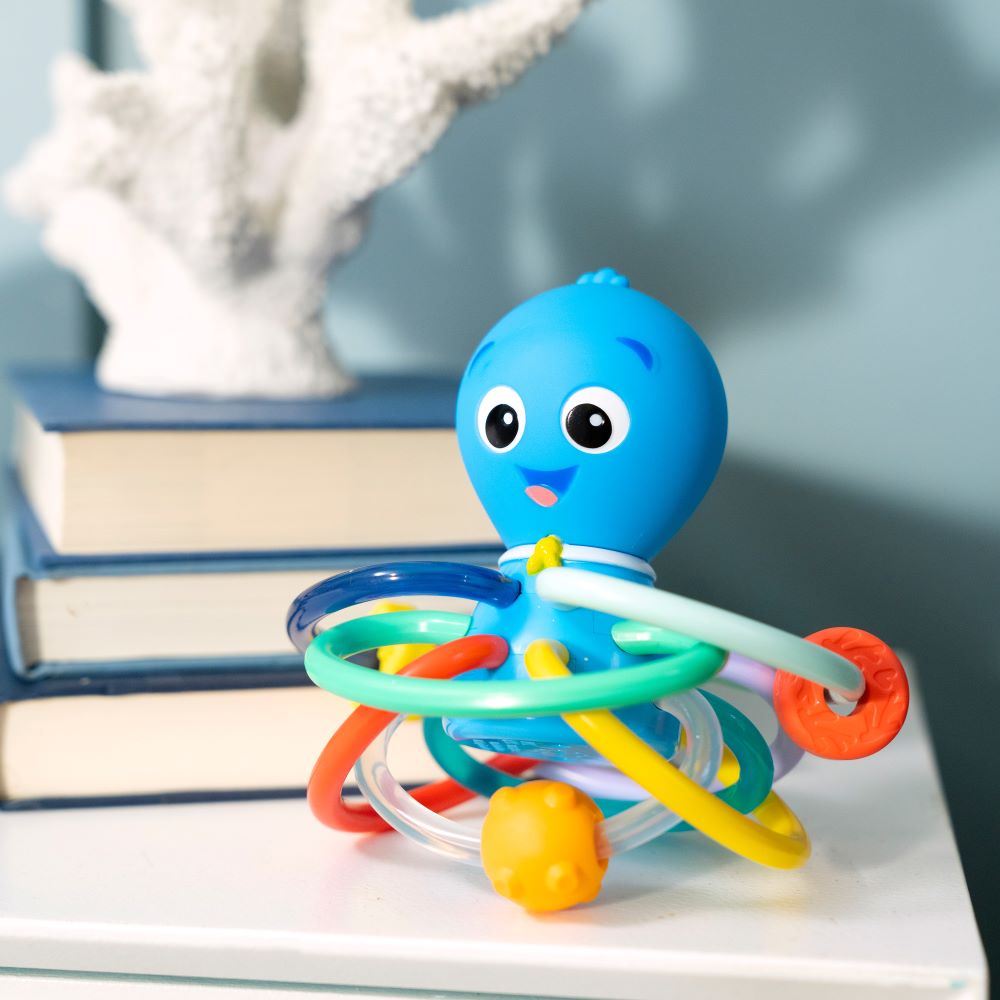 BABY EINSTEIN OPUS'S SHAKE & SOOTHE TEETHER TOY & RATTLE