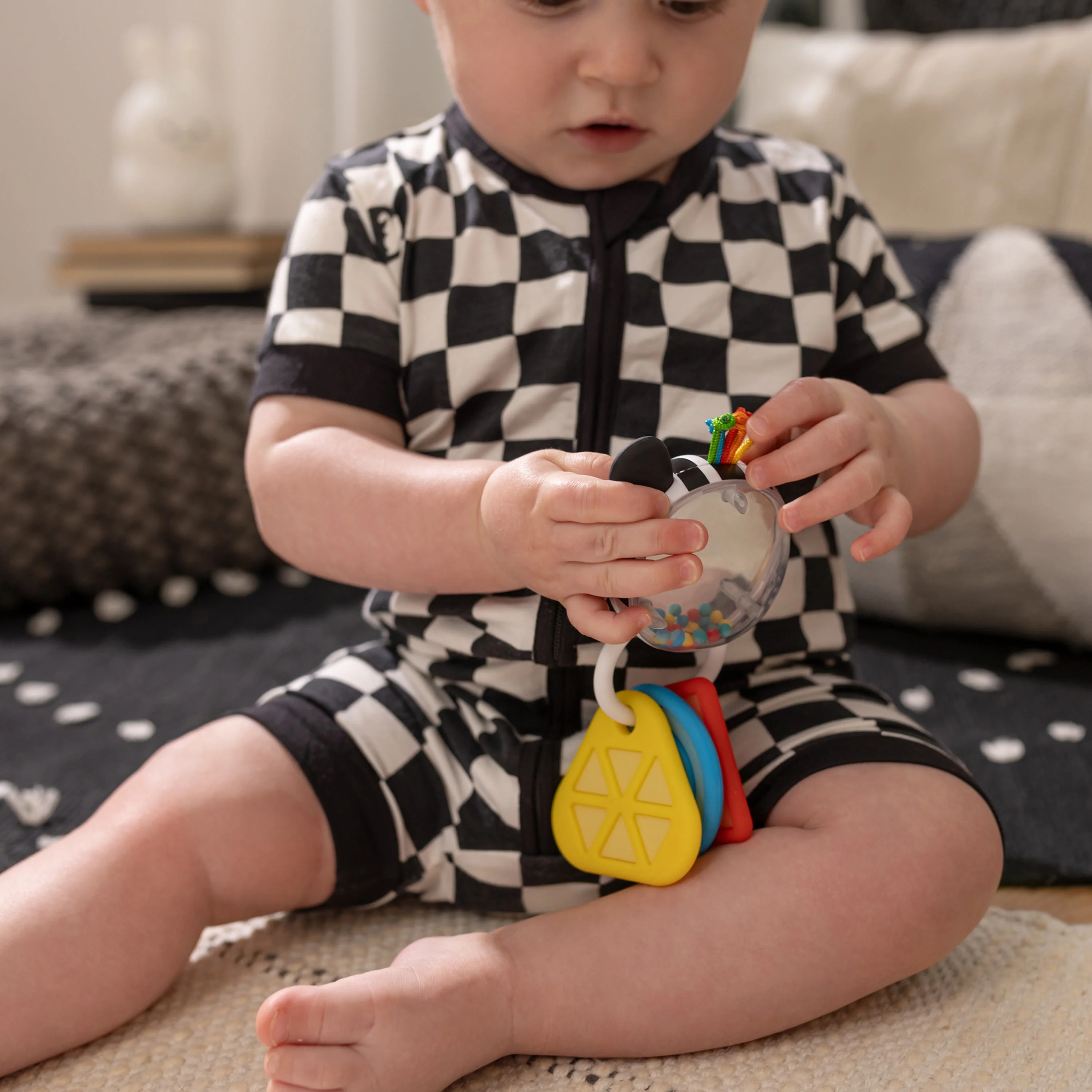 BABY EINSTEIN SHAKE-A-SHAPE ZEN TEETHER TOY