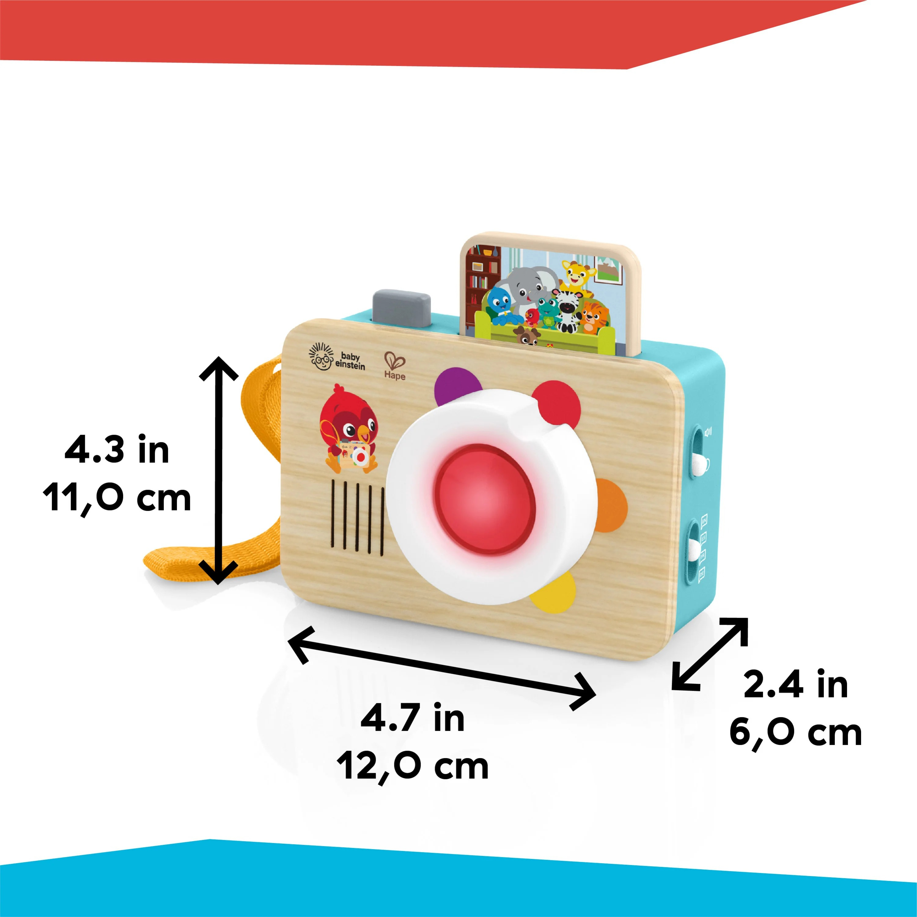 BABY EINSTEIN LEARNING LENS TOY CAMERA ( HAPE)
