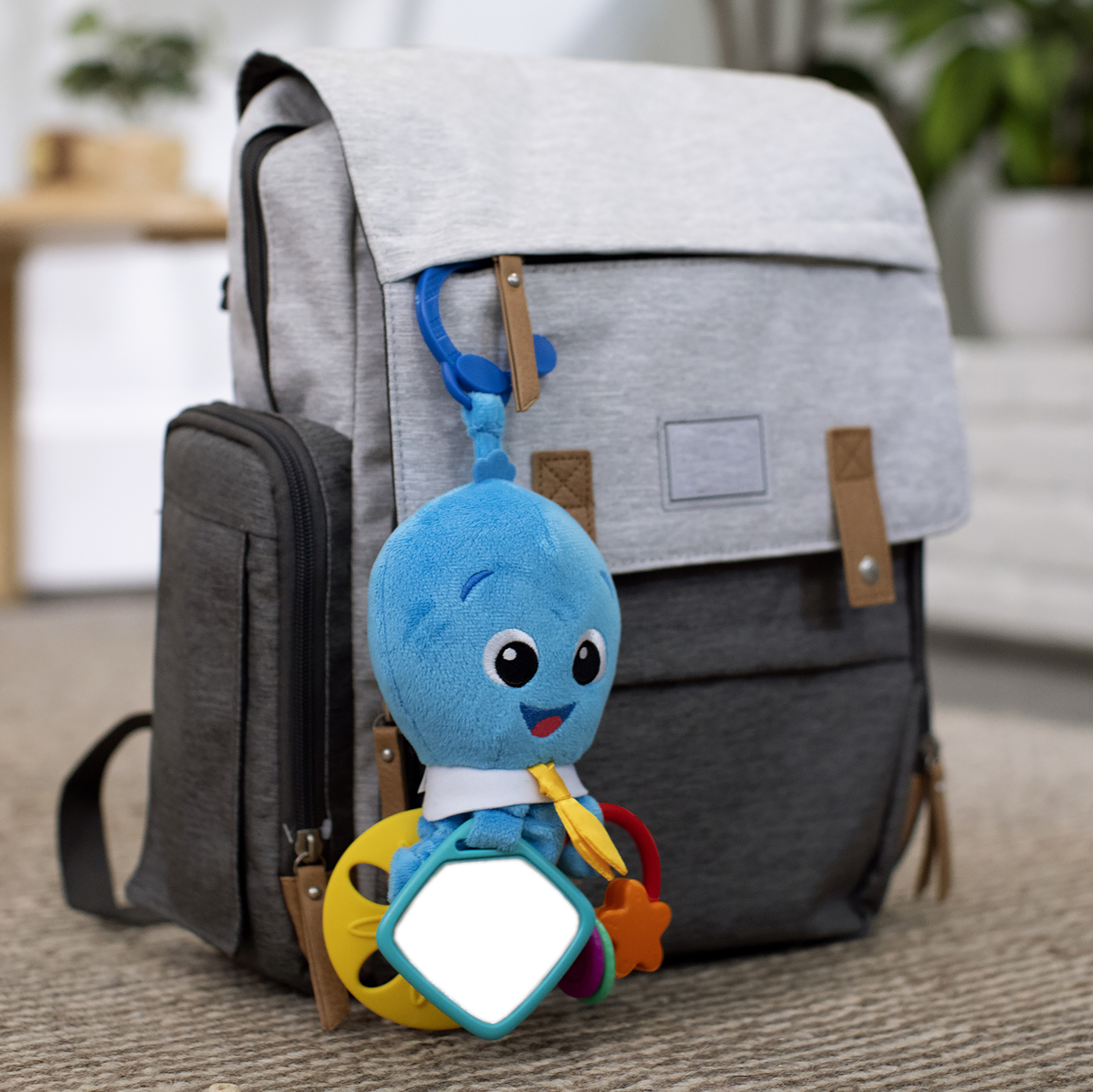 BABY EINSTEIN ACTIVITY ARMS OCTOPUS TAKE-ALONG TOY