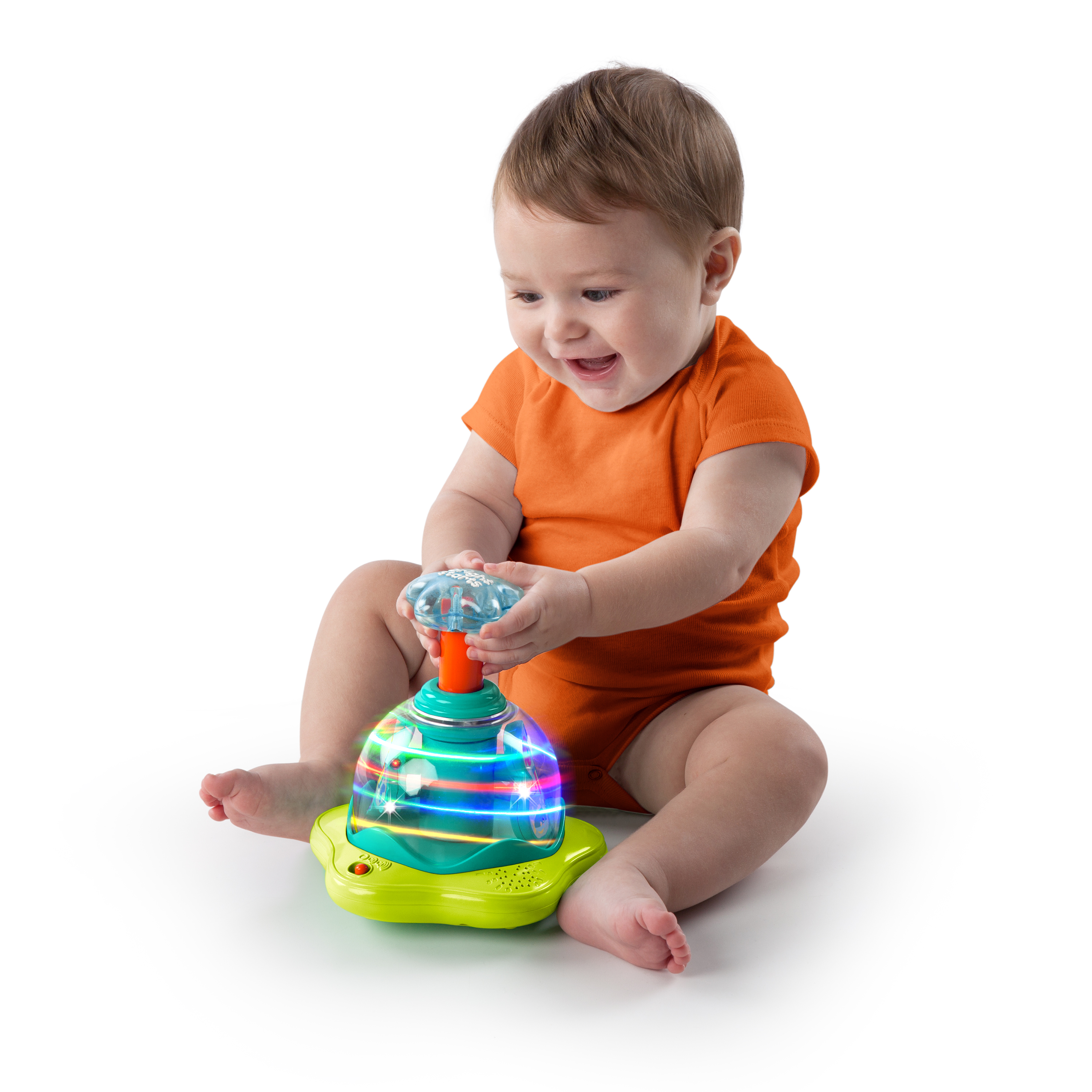 PRESS & GLOW SPINNER
