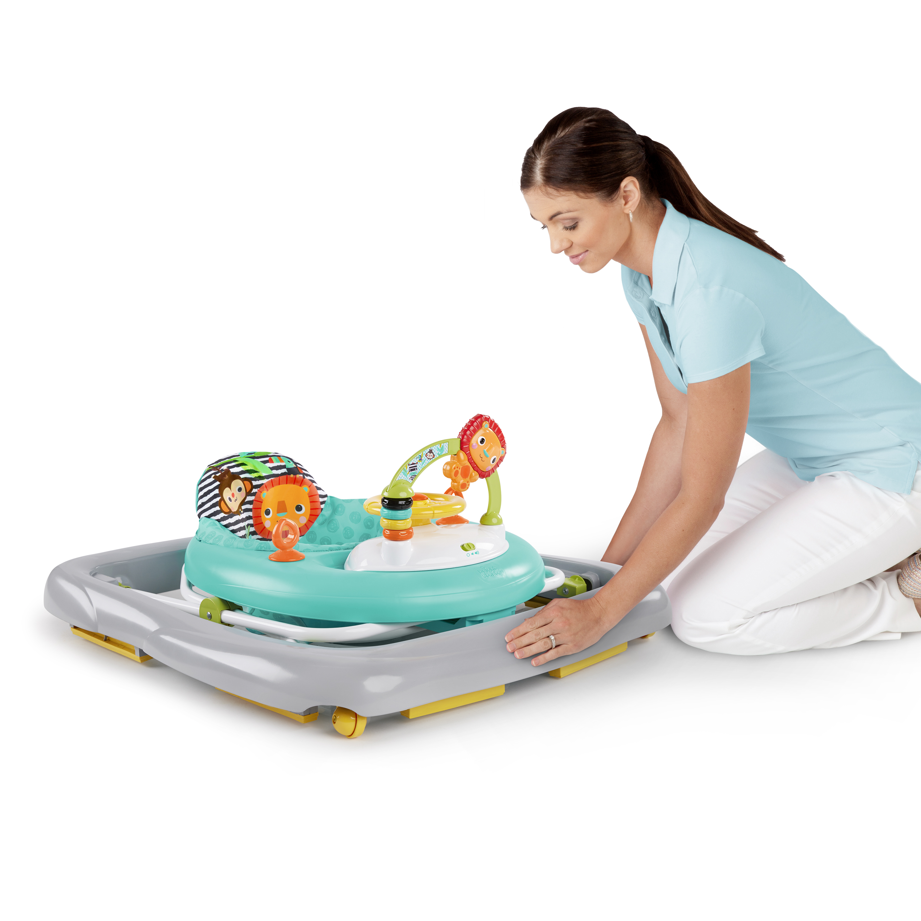 BRIGHT STARTS ZIG ZAG ZEBRA WALKER