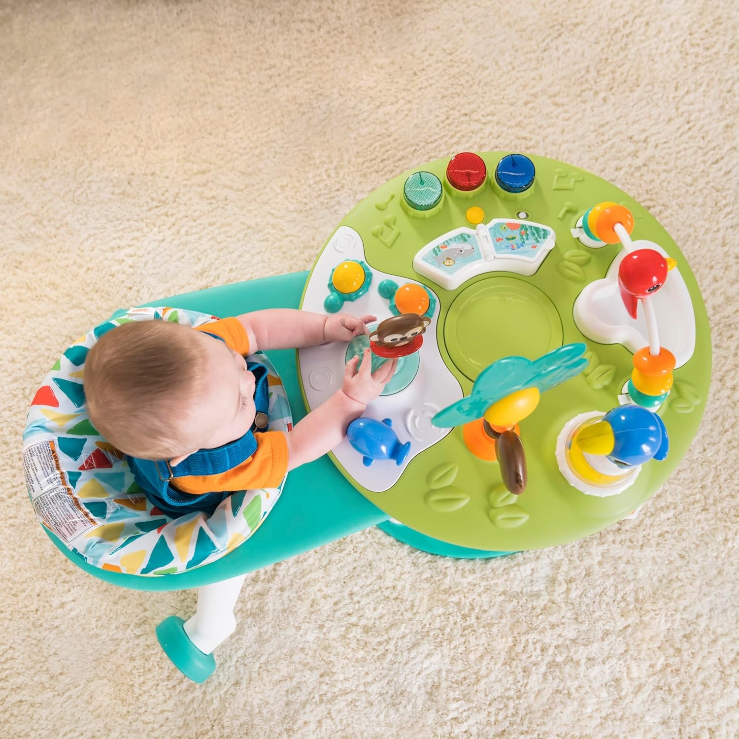 AROUND WE GO 2IN1 ACTIVITY CENTER NEUTRAL