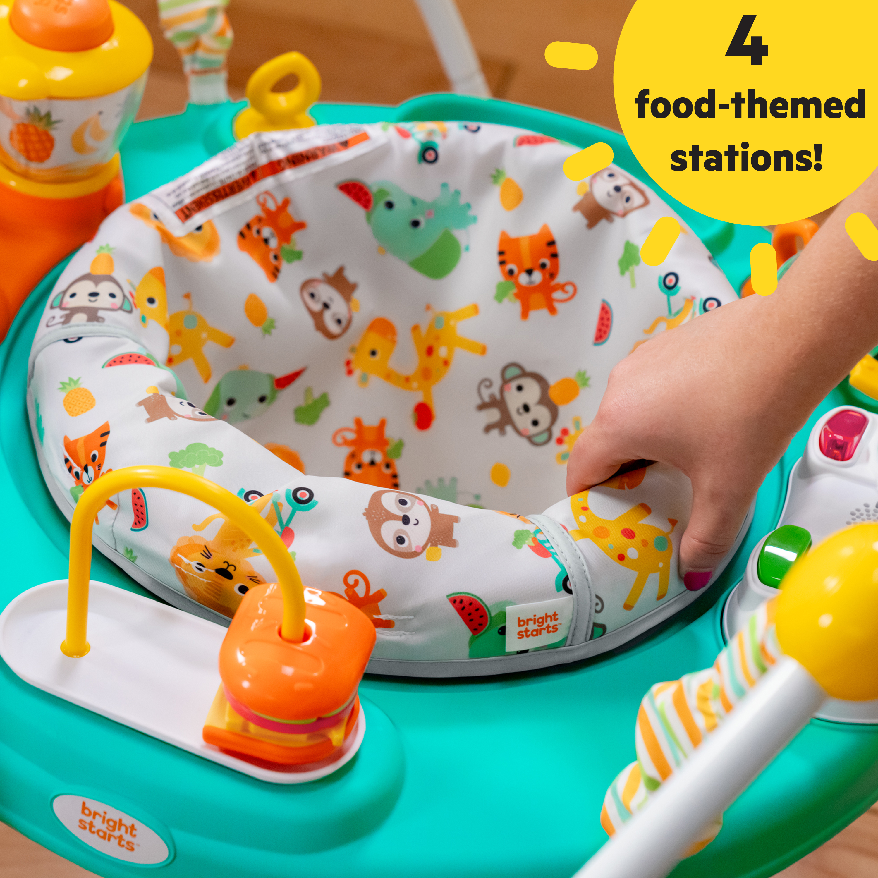 BRIGHT STARTS COOKING UP FUN ACTIVITY JUMPER