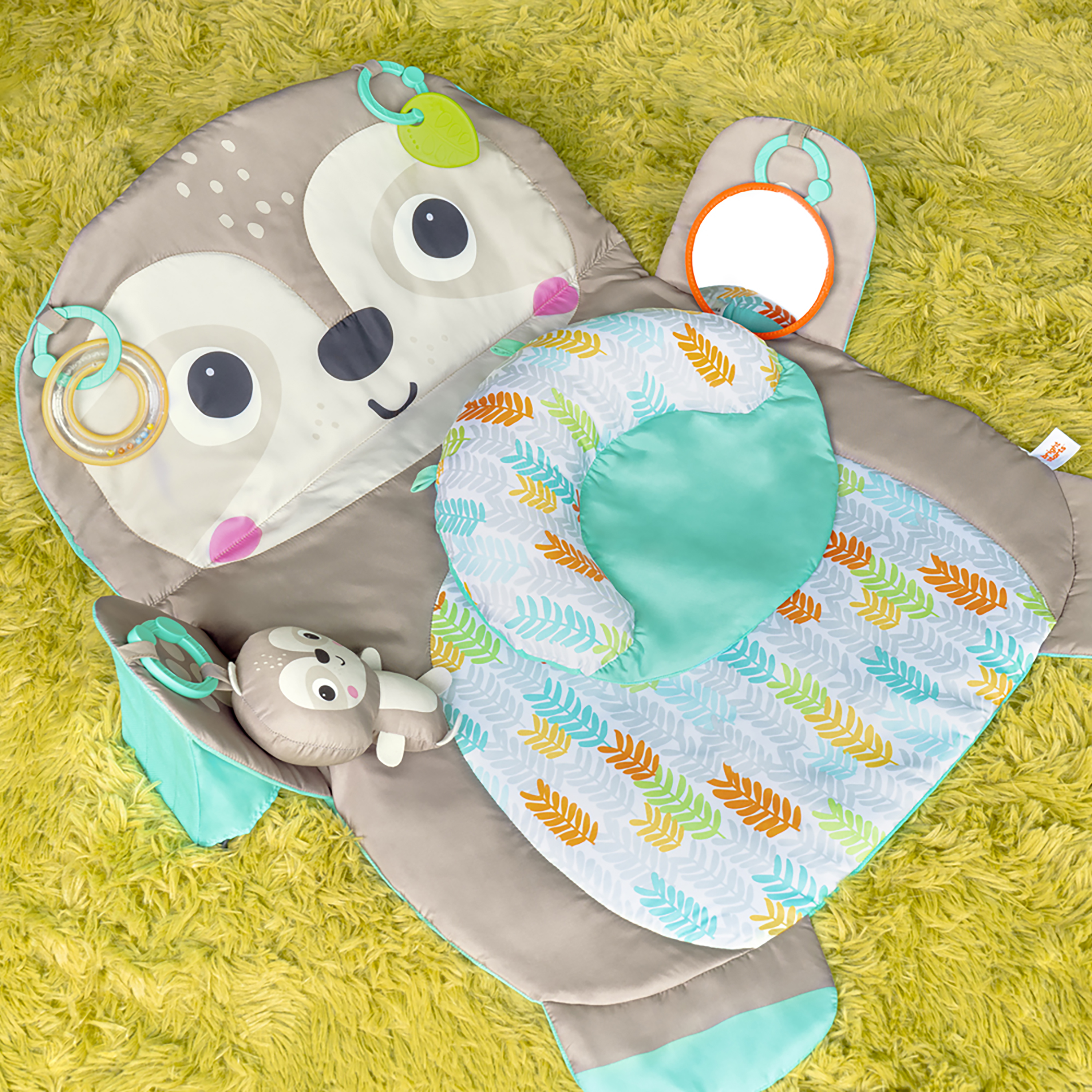 TUMMY TIME PROP & PLAY SLOTH