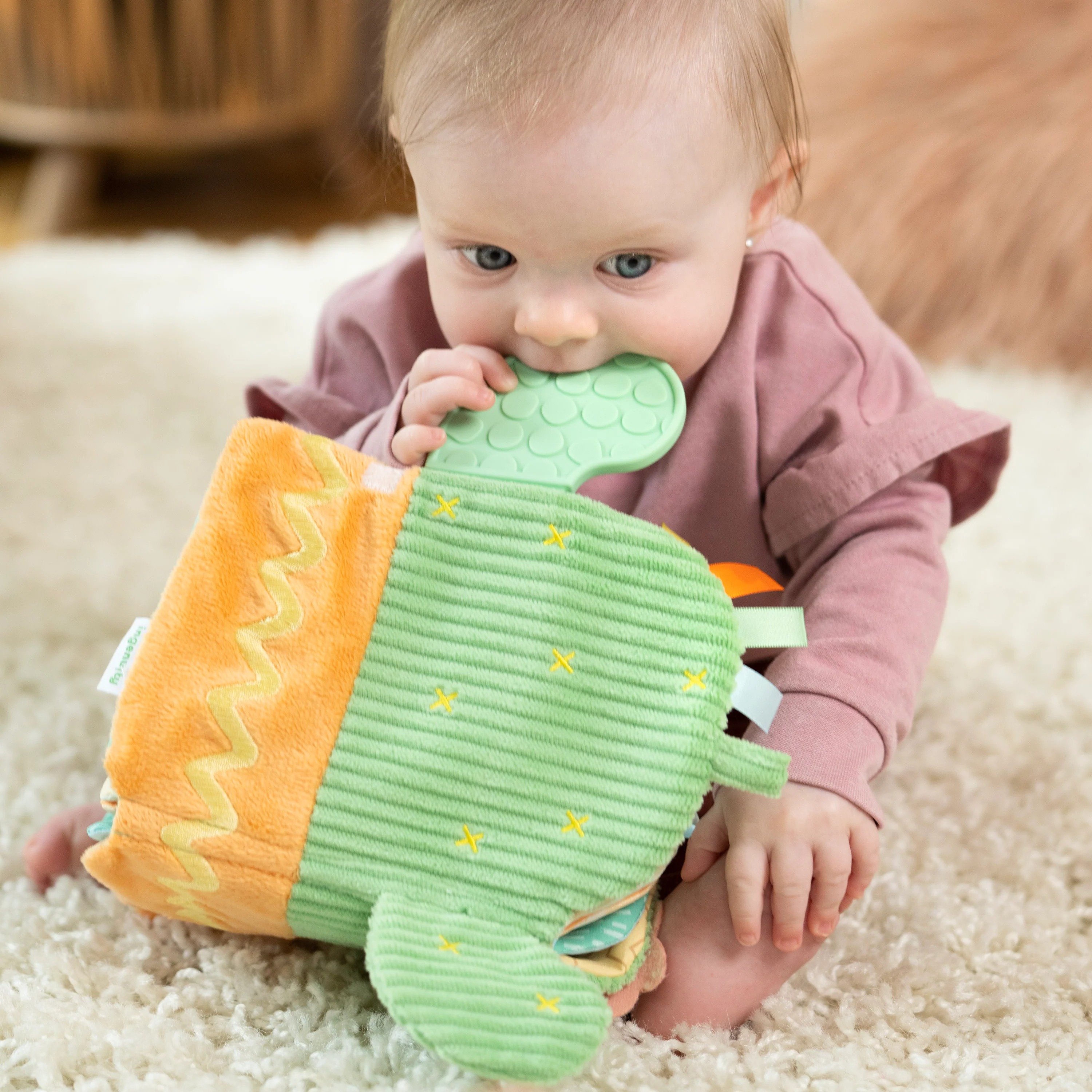 INGENUITY CALM SPRINGS SOFT TEETHING ACTIVITY BOOK