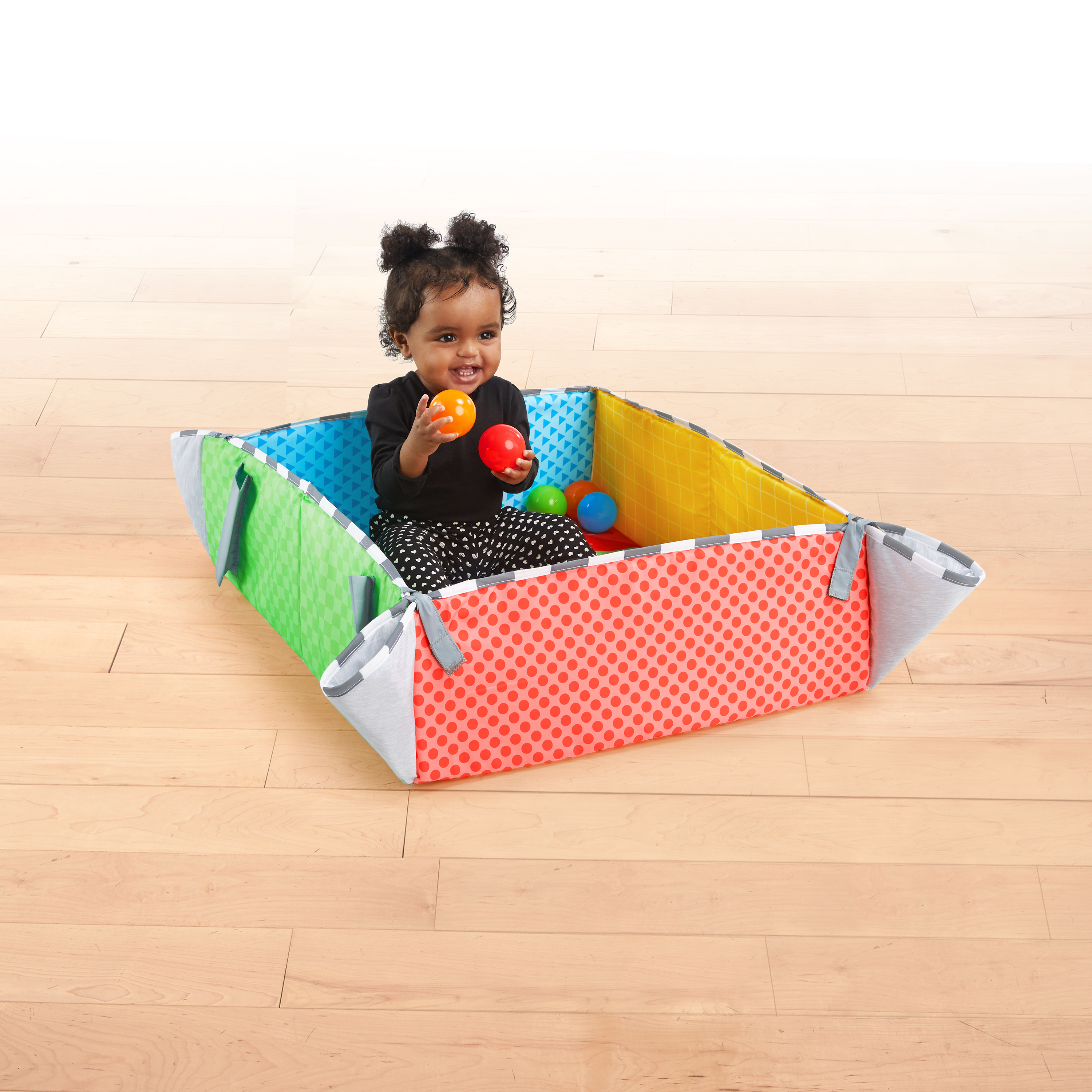 PATCH'S 5-IN-1 COLOR PLAYSPACE ACTIVITY GYM & BALL PIT