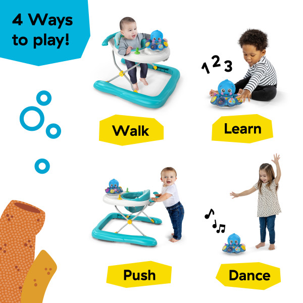 BABY EINSTEIN STEP & TWIRL OPUS 4-IN-1 ACTIVITY WALKER