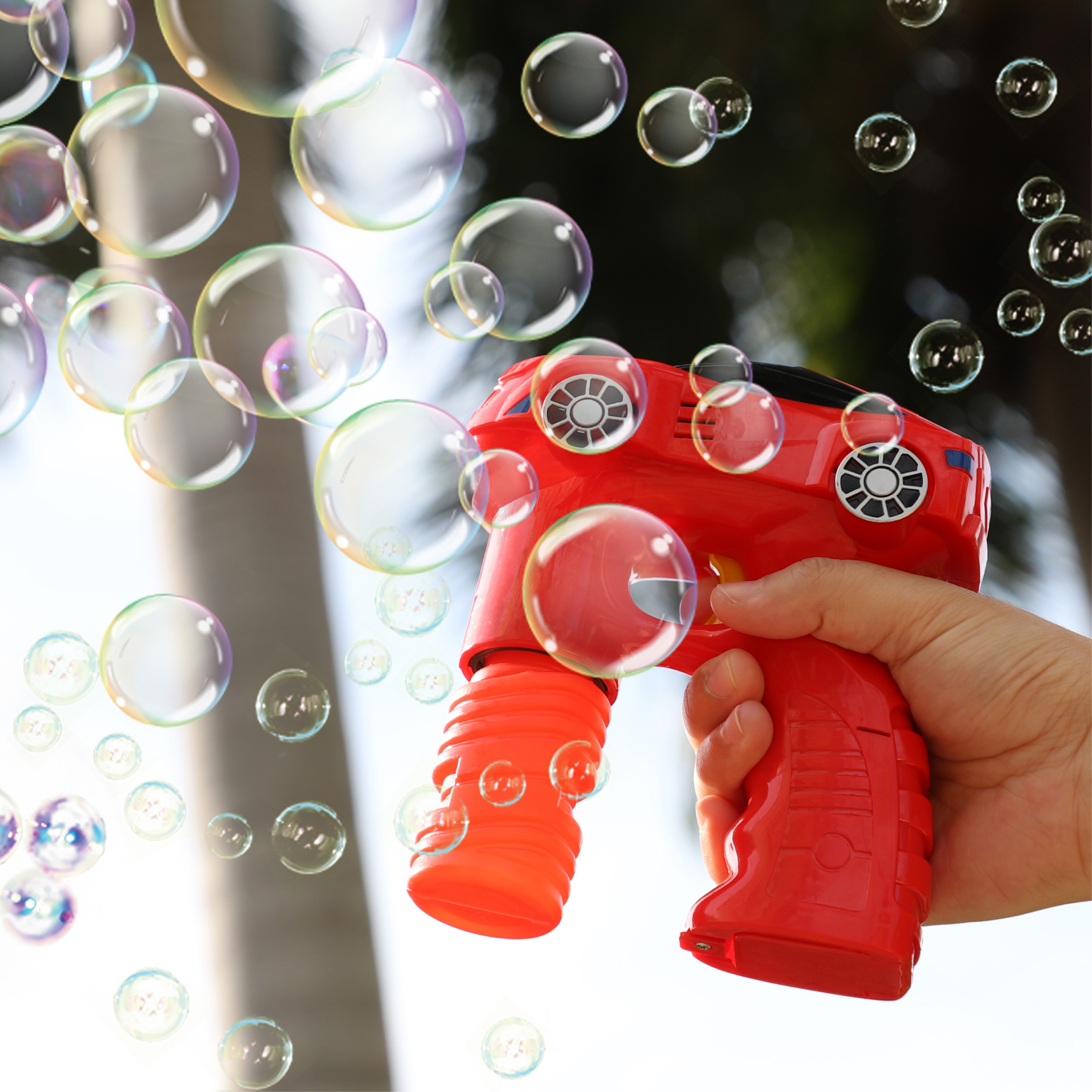 MOON RAPTOR BUBBLE TOYS - RED