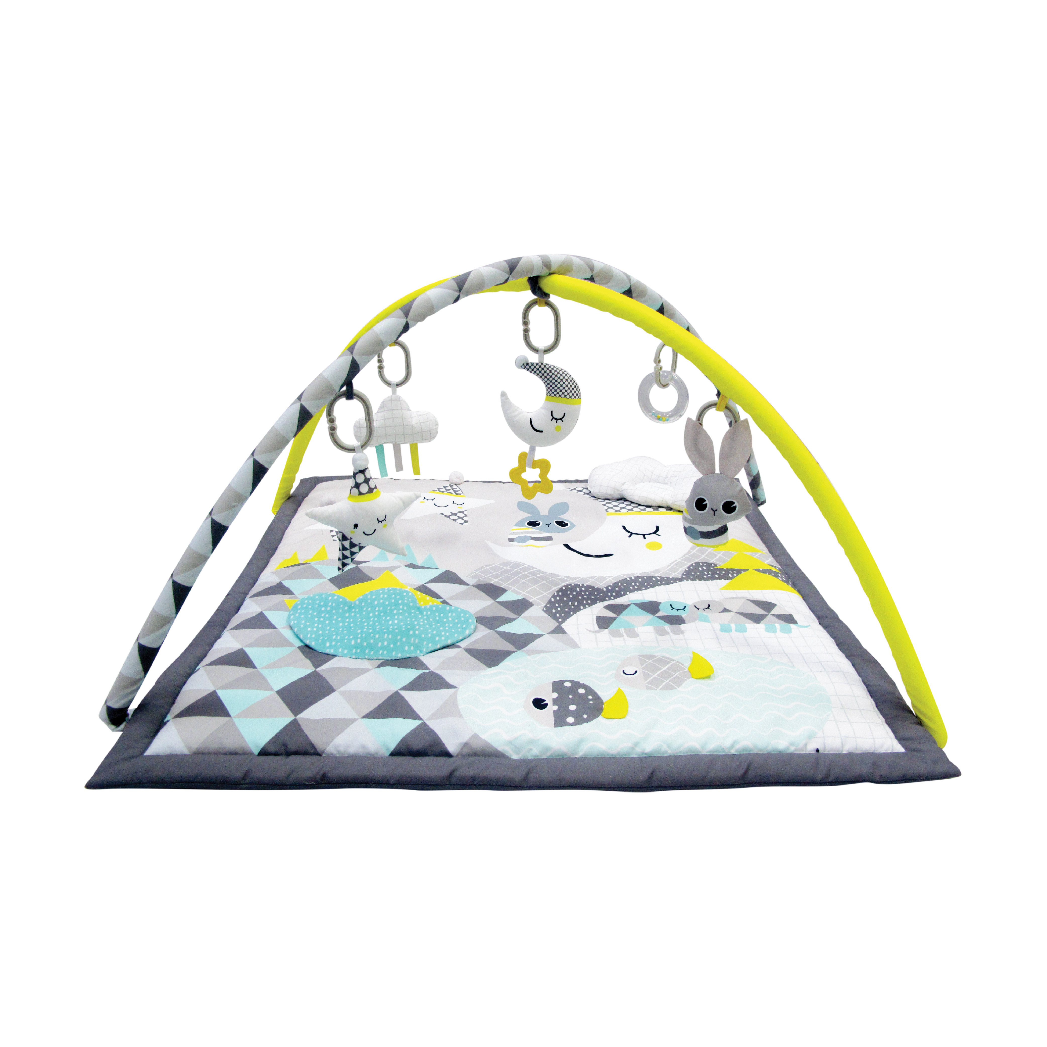 MOON A GOOD NIGHT PLAY MAT WITH PILLOW OM+, BABY PLAYMAT & ACTIVITY GYM