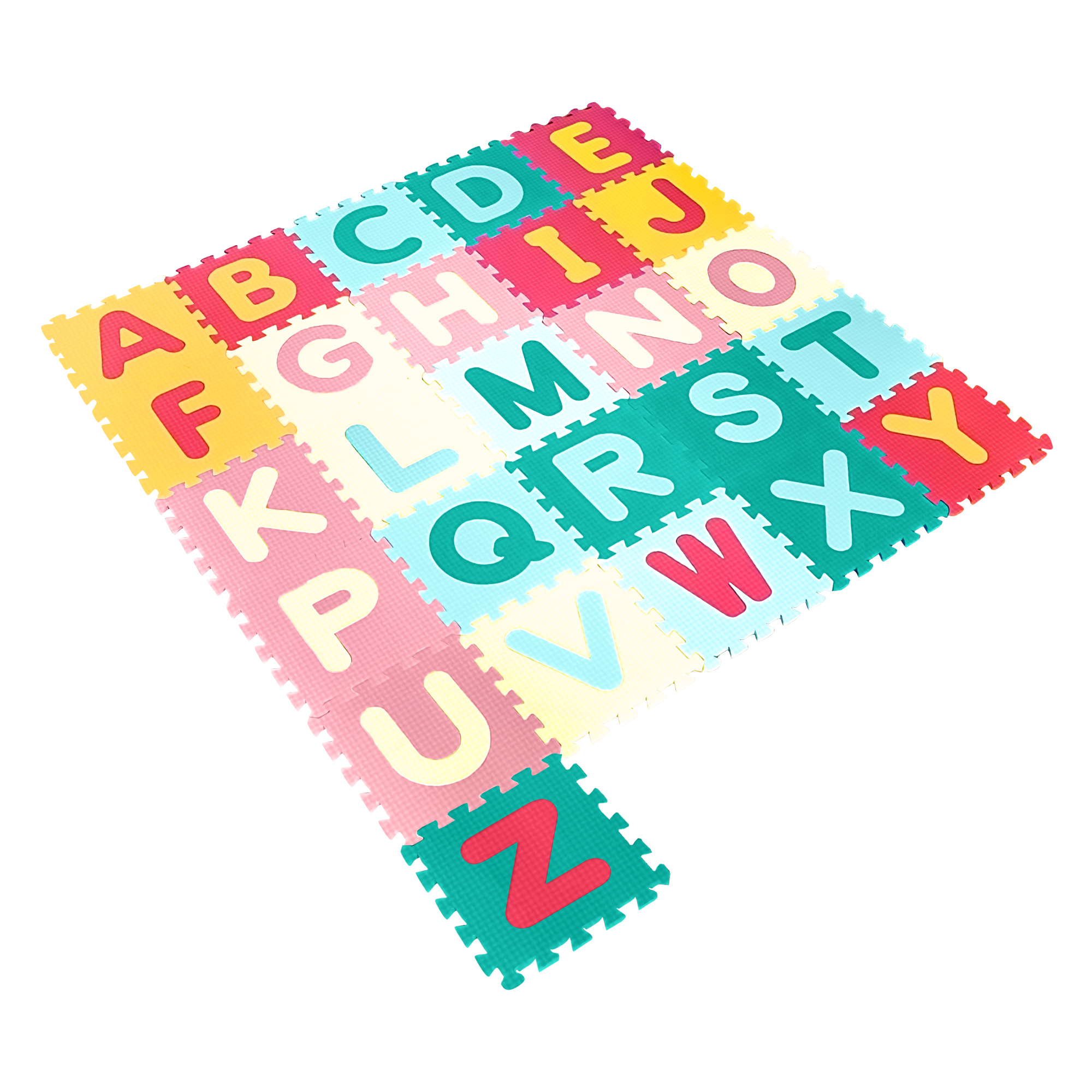 MOON KIDS PUZZLE ACTIVITY FLOOR MAT - 26PCS, ALPHABET PUZZLE