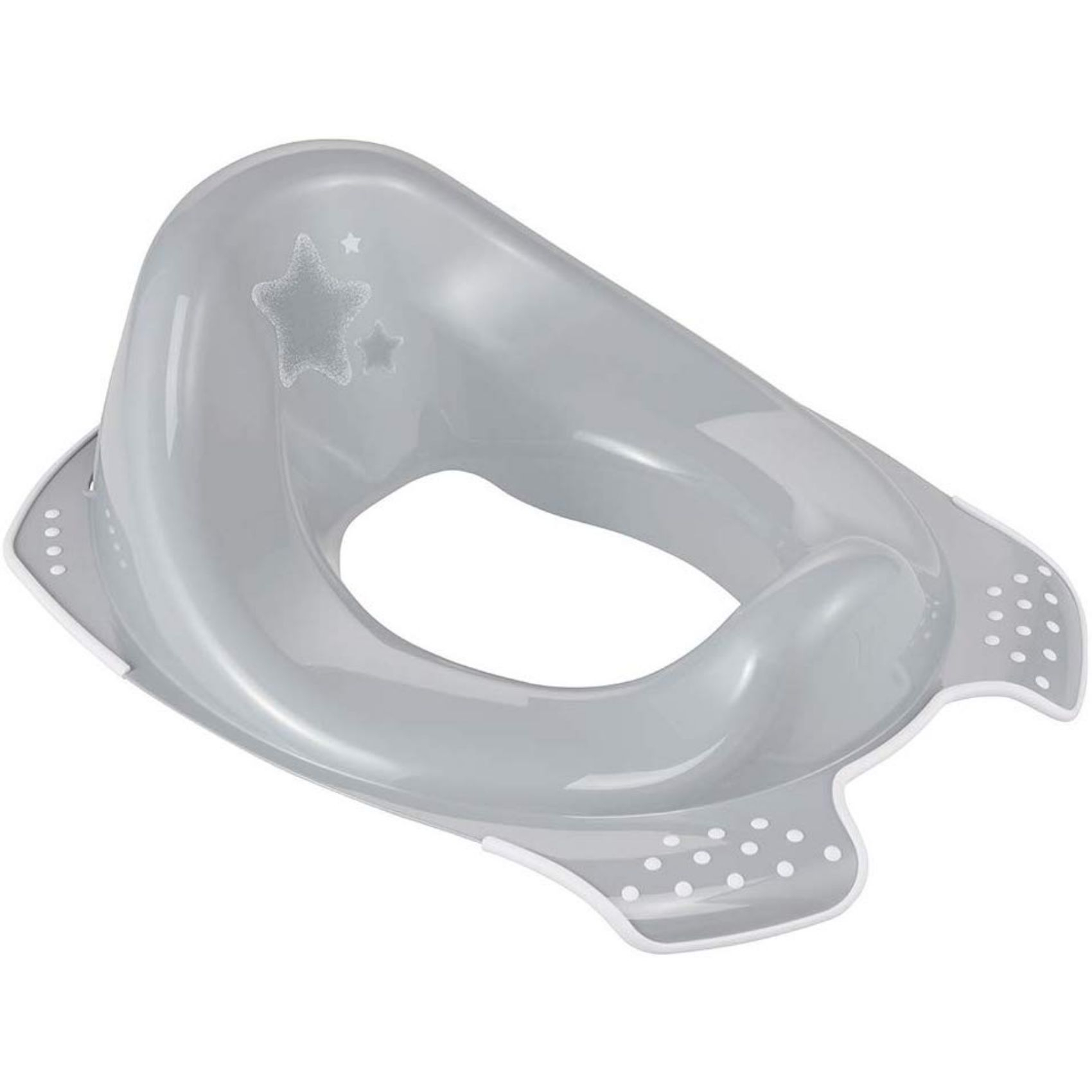 KEEEPER-TOILET SEAT WITH ANTI-SLIP FUNCTION- STARS GREY
