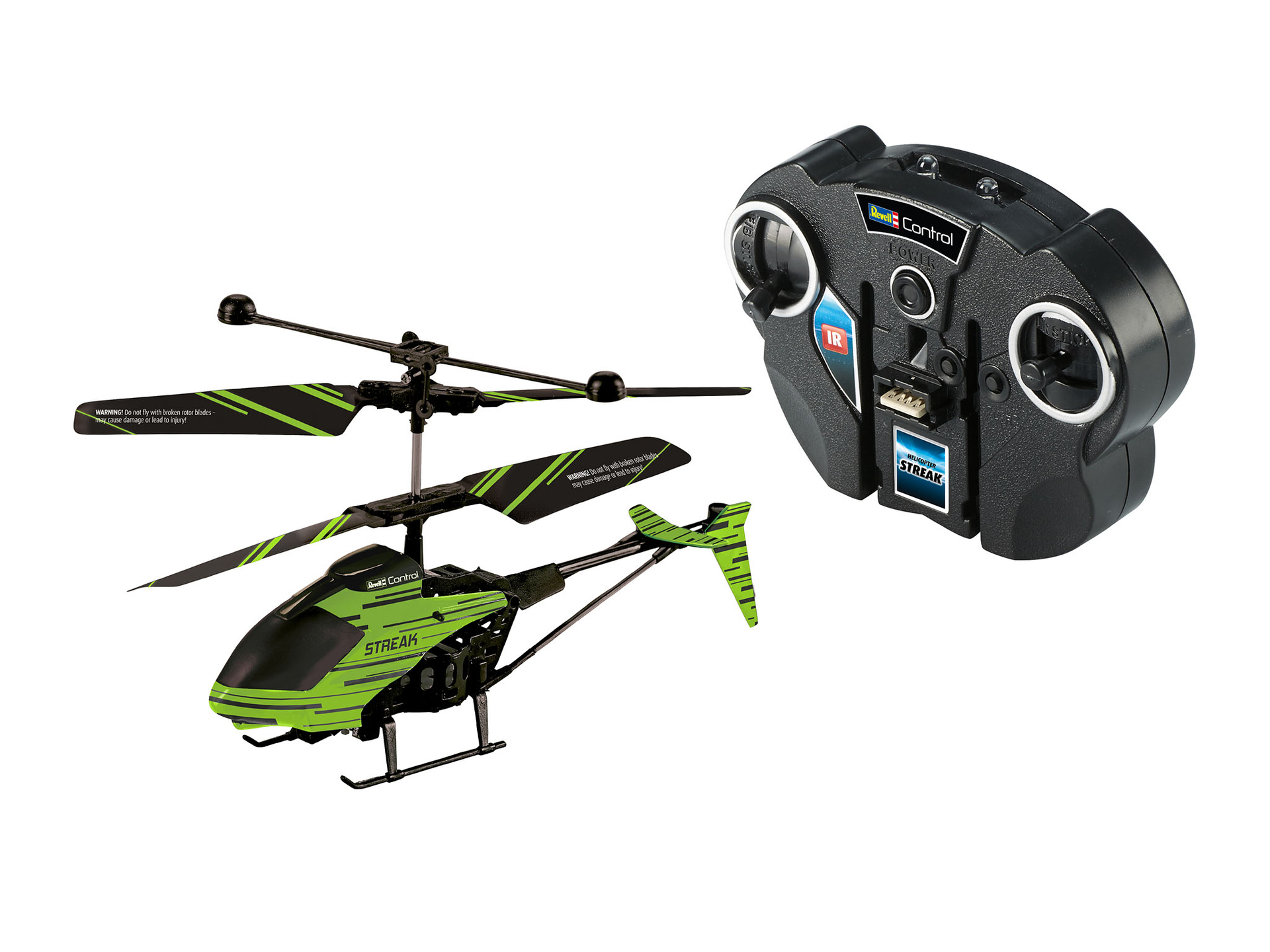 RC HELICOPTER STREAK GLOW IN THE DARK