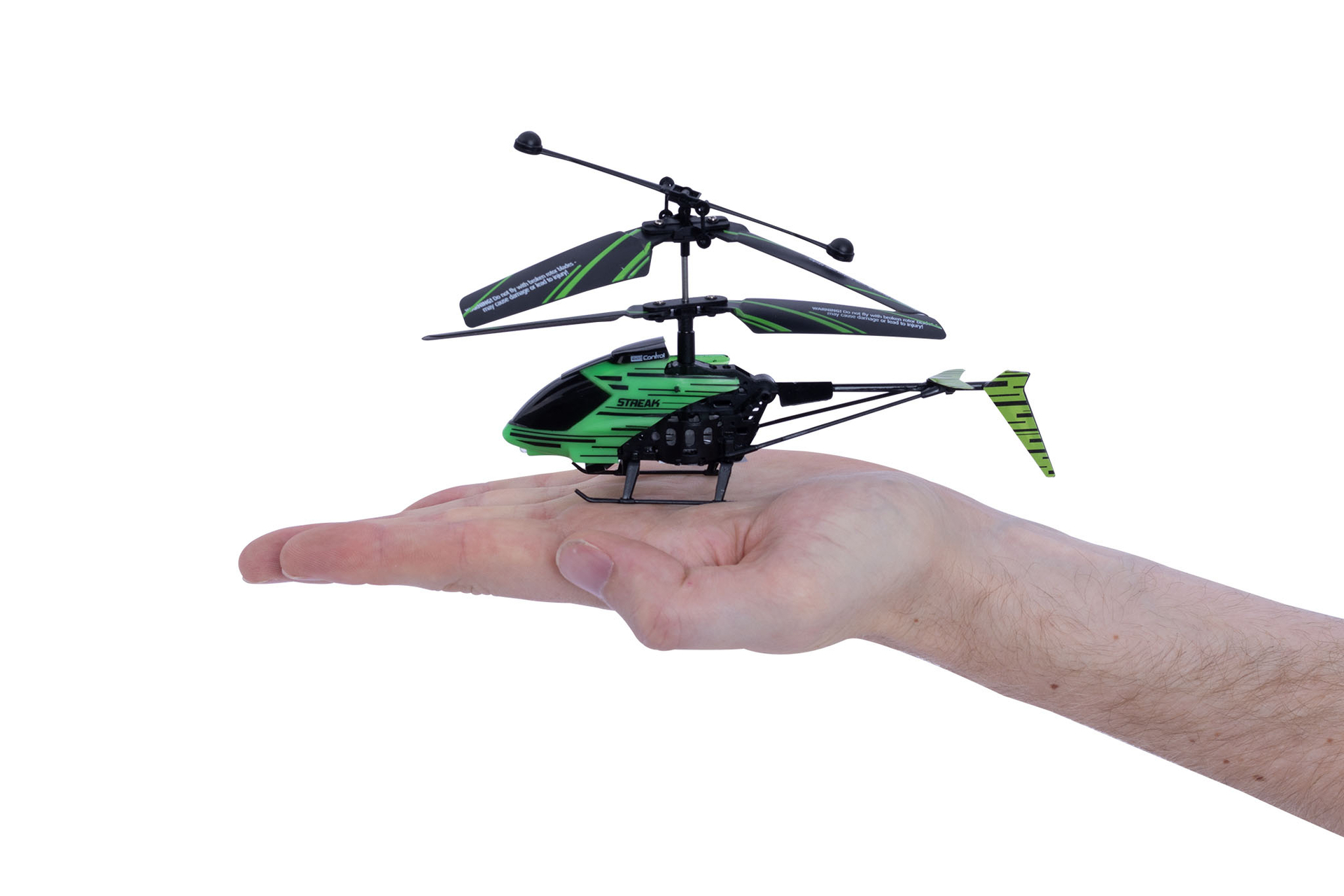 RC HELICOPTER STREAK GLOW IN THE DARK