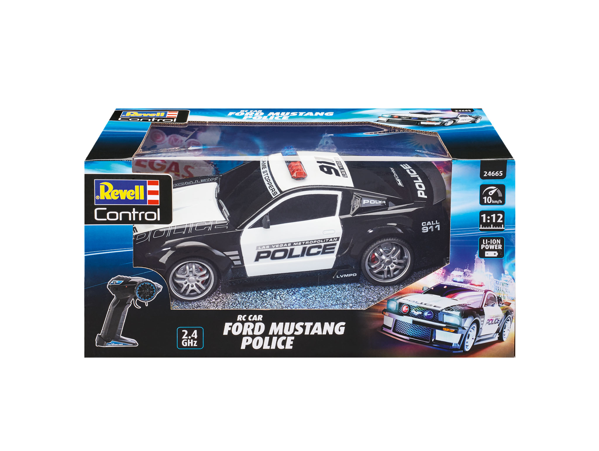 RC CAR FORD MUSTANG POLICE
