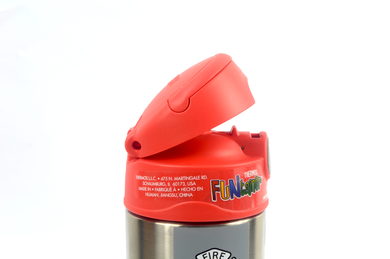 THERMOS-FUNTAINER STAINLESS STEEL HYDRATION/WATER BOTTLE-RESCUE TRUCK -355 ML