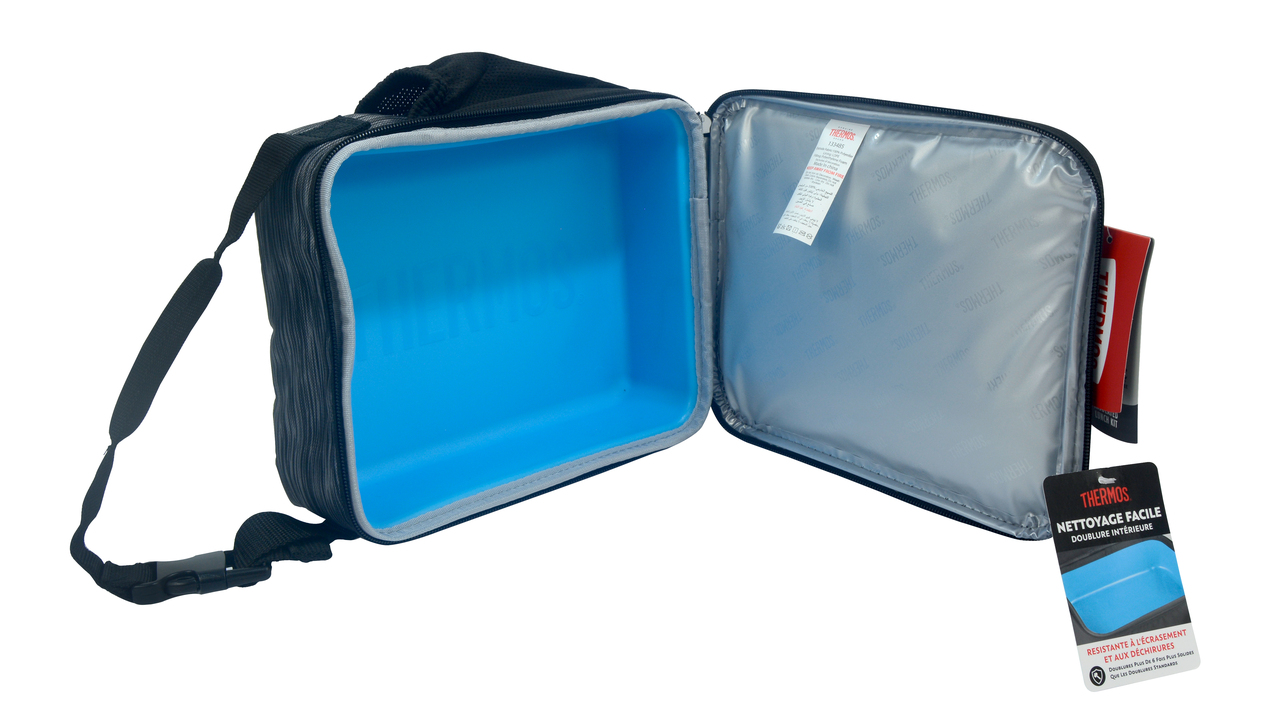 THERMOS-UPRIGHTS WITH LDPE LINER - BOY (BLACK GREY)