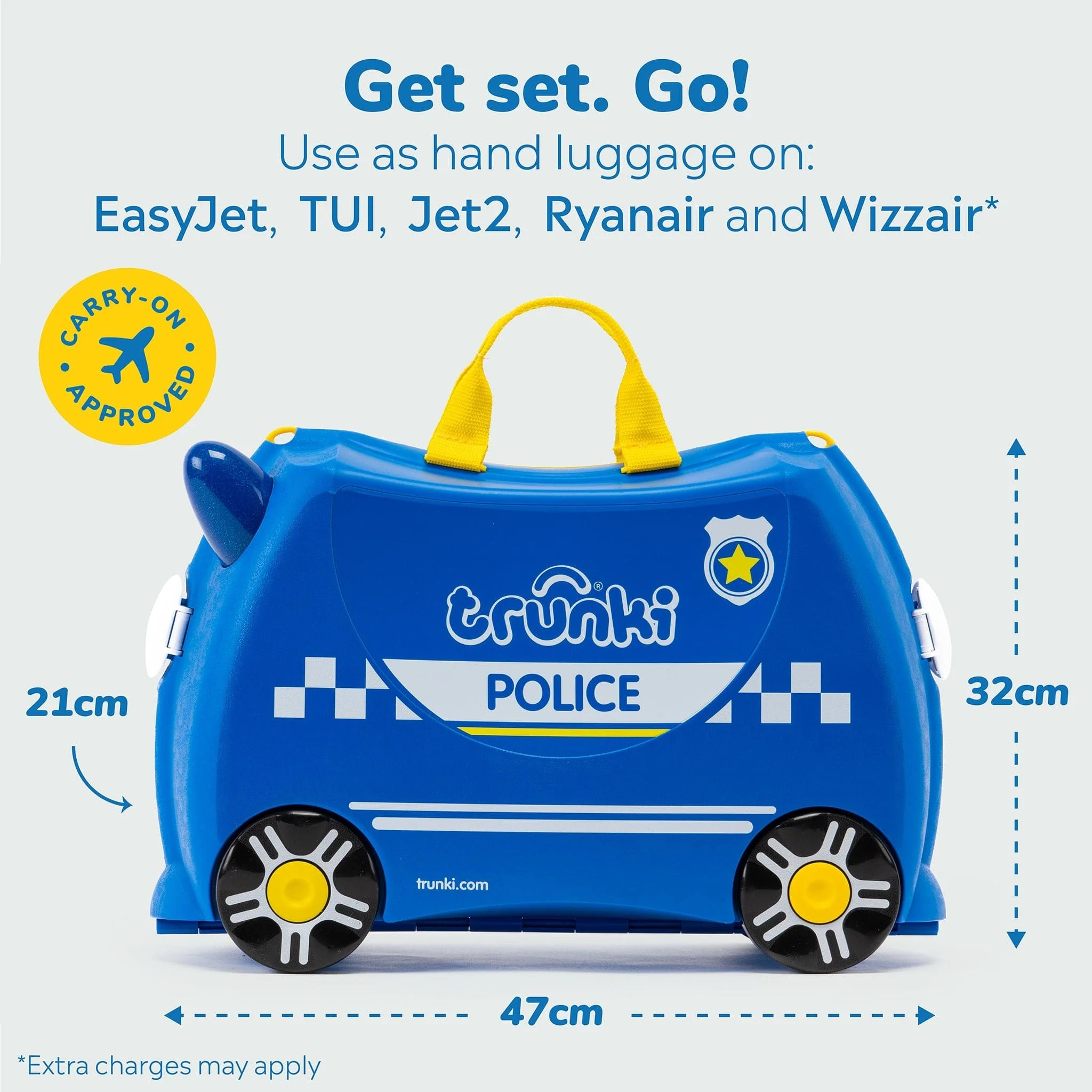 TRUNKI - PERCY THE POLICE CAR