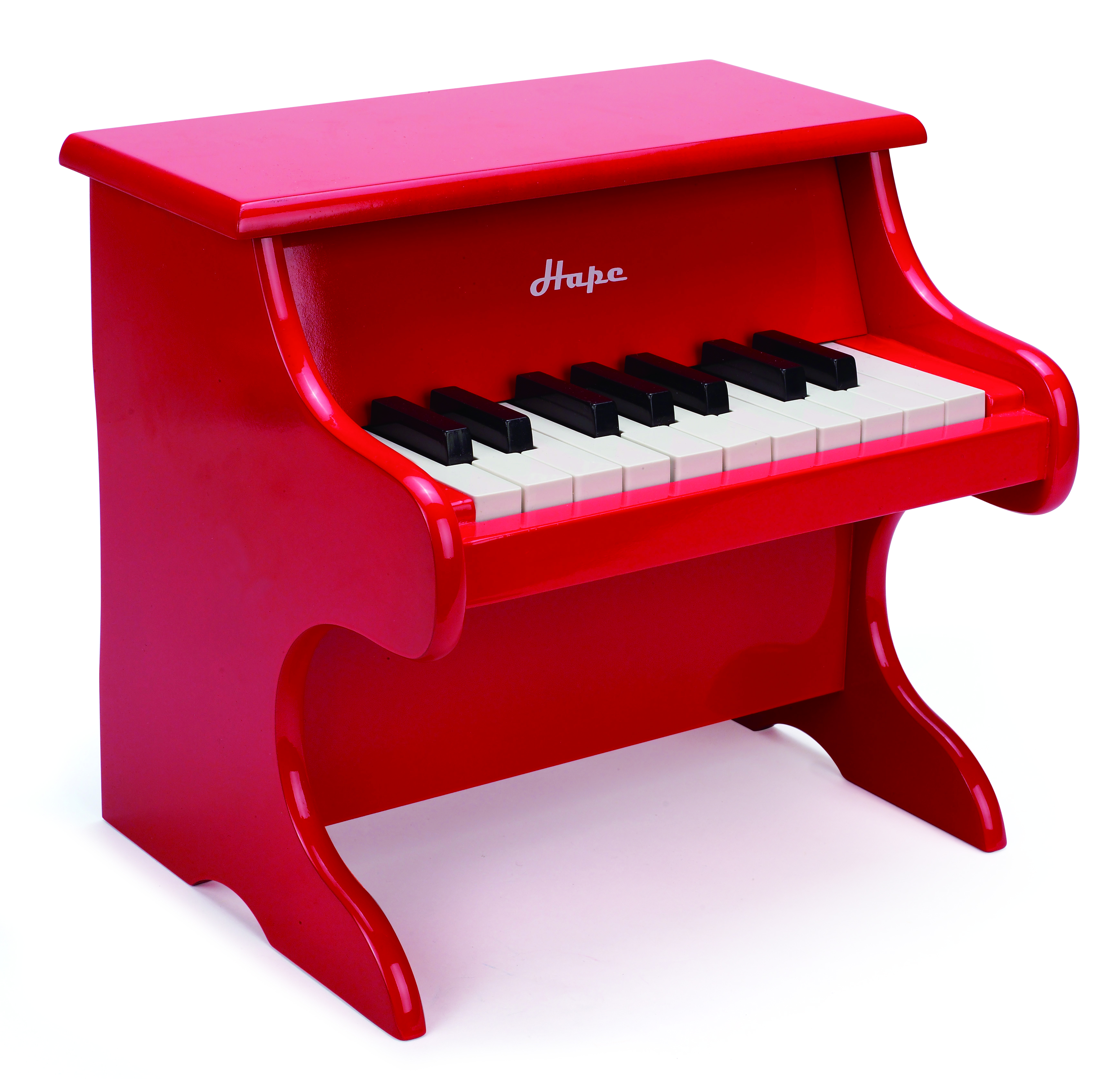HAPE MINI PLAYFUL PIANO MUSICAL INSTRUMENT RED