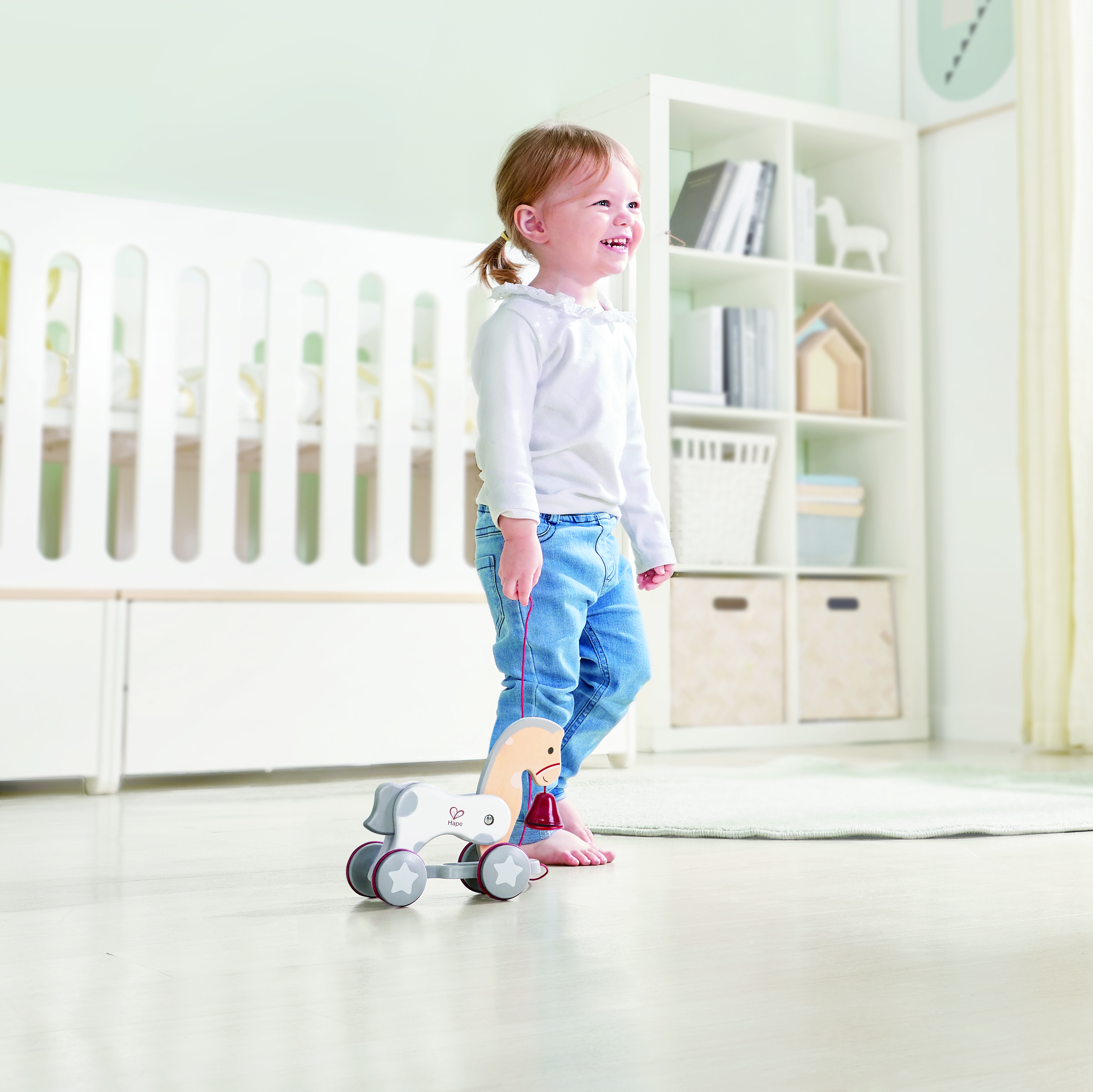 HAPE PONY PULL ALONG PUSH AND PULL TOY