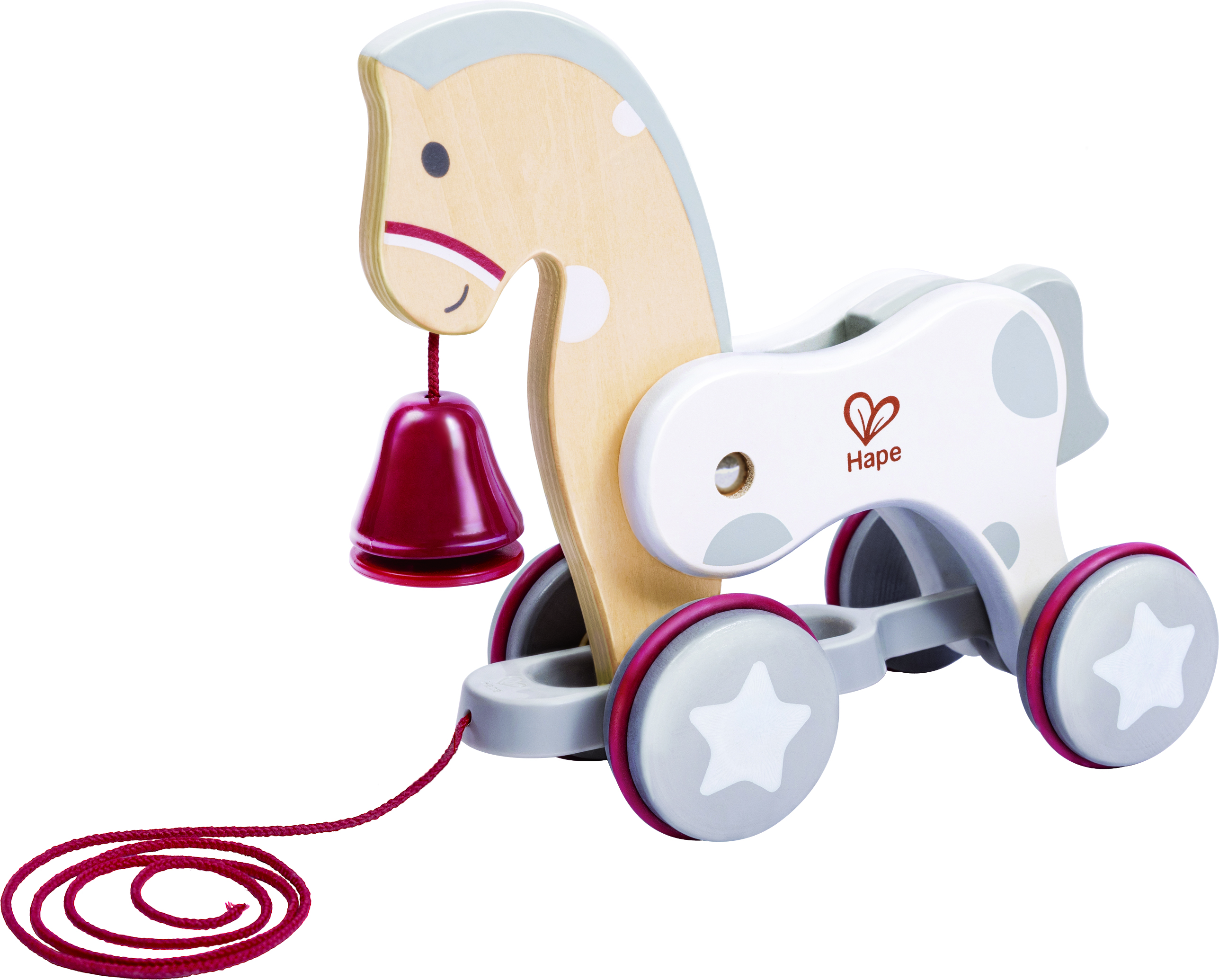 HAPE PONY PULL ALONG PUSH AND PULL TOY