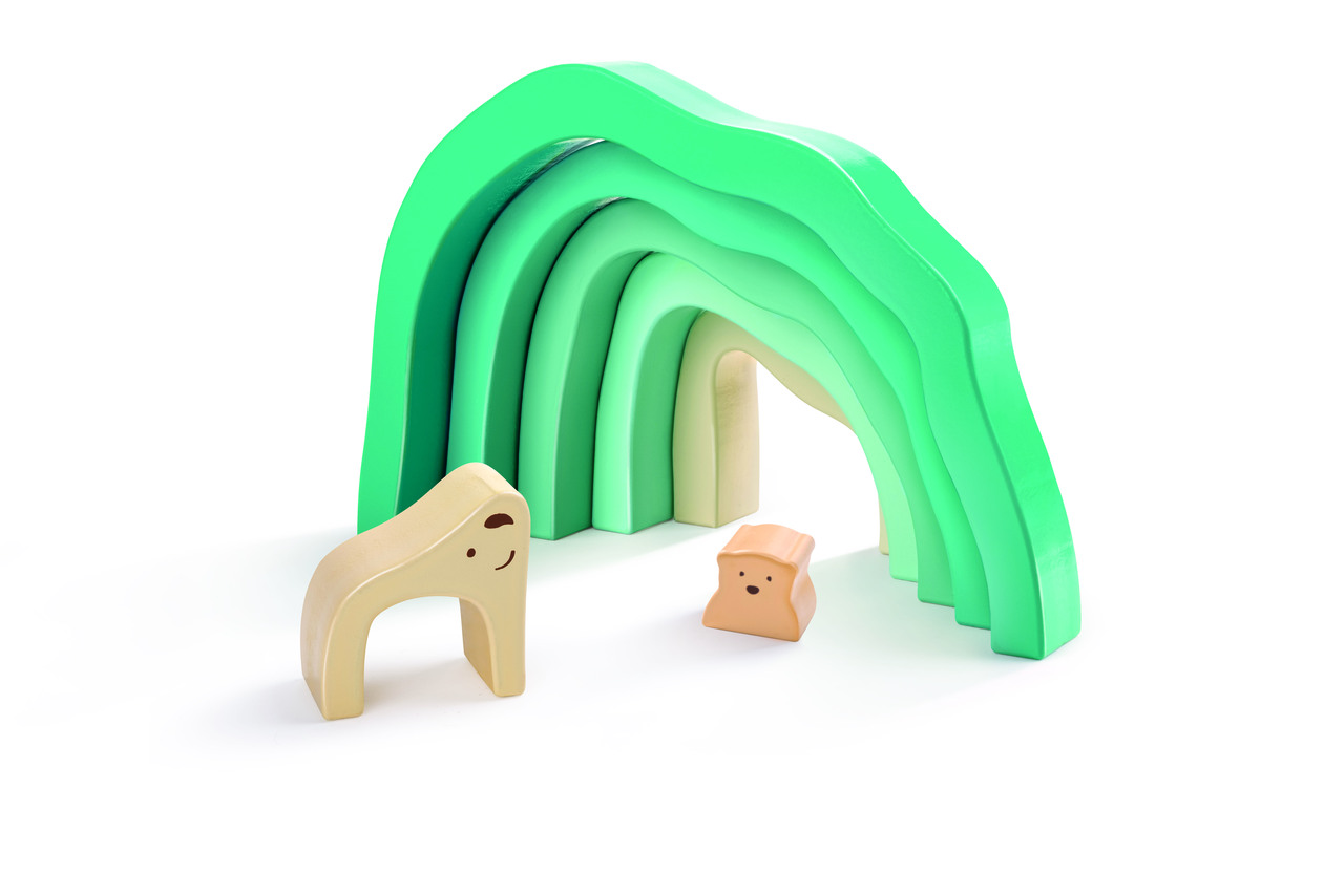 HAPE ARCTIC POLAR BEAR STACKING BLOCKS